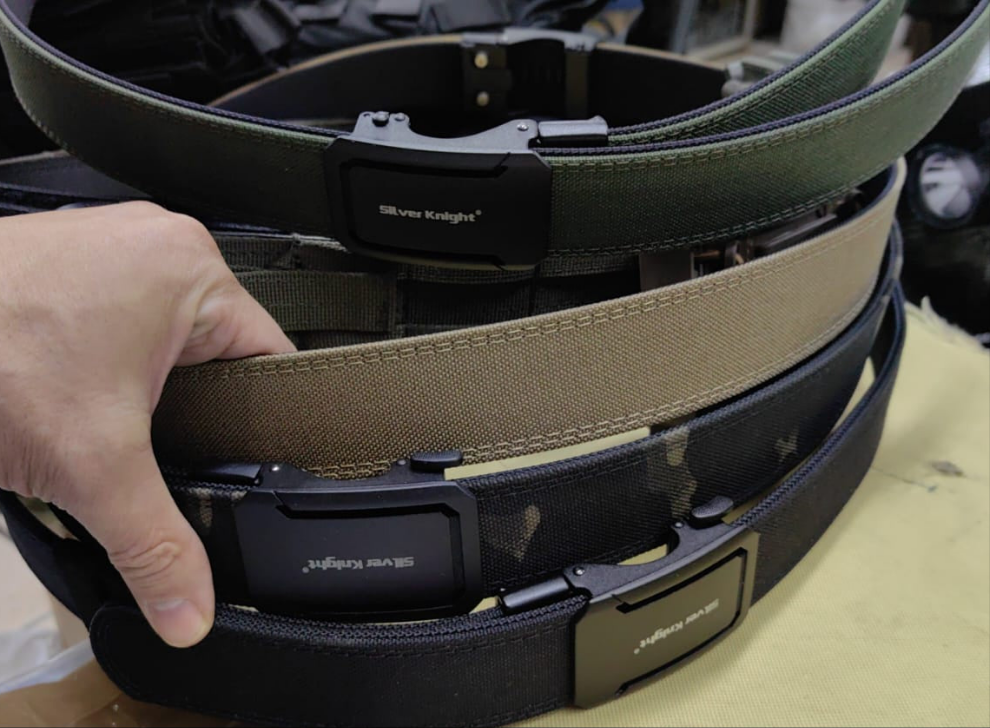 Silver Knight EDC Nylon Belt