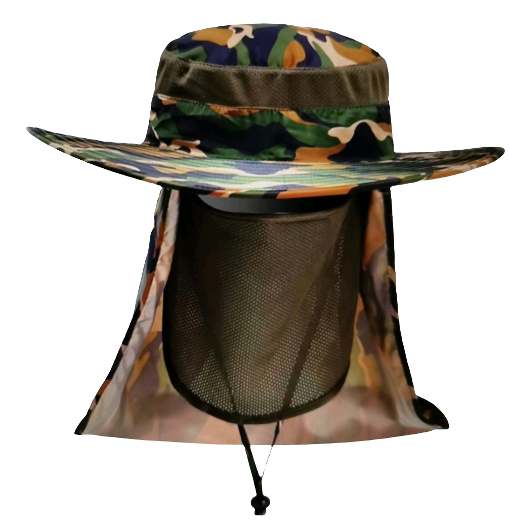 Wide edge fishing Hat