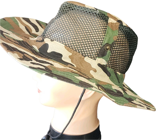 Wide edge Hat