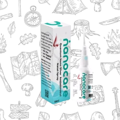 ṅanocare Quantum Nano Silver Antimicrobial Nasal Spray 50ml