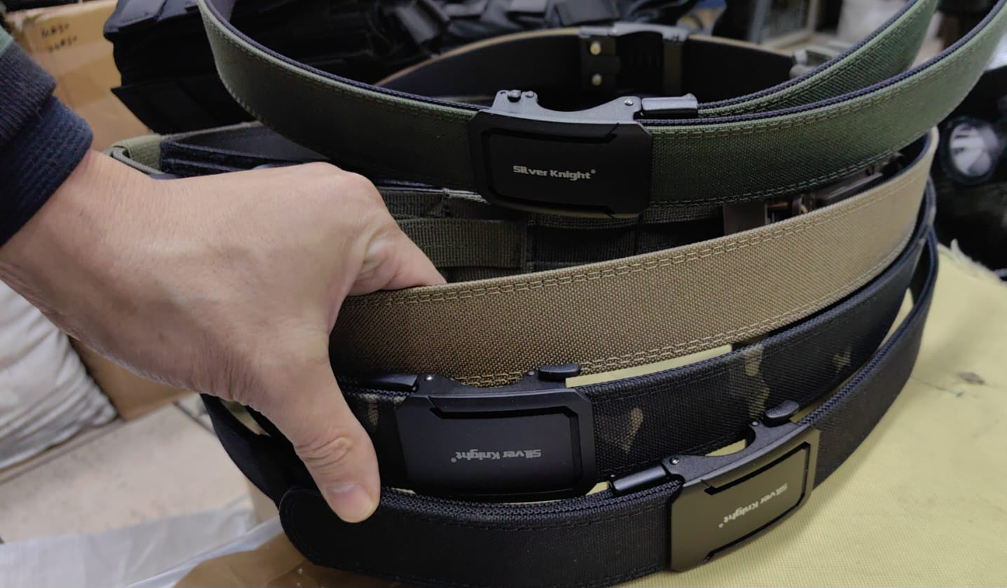 Silver Knight EDC Nylon Belt