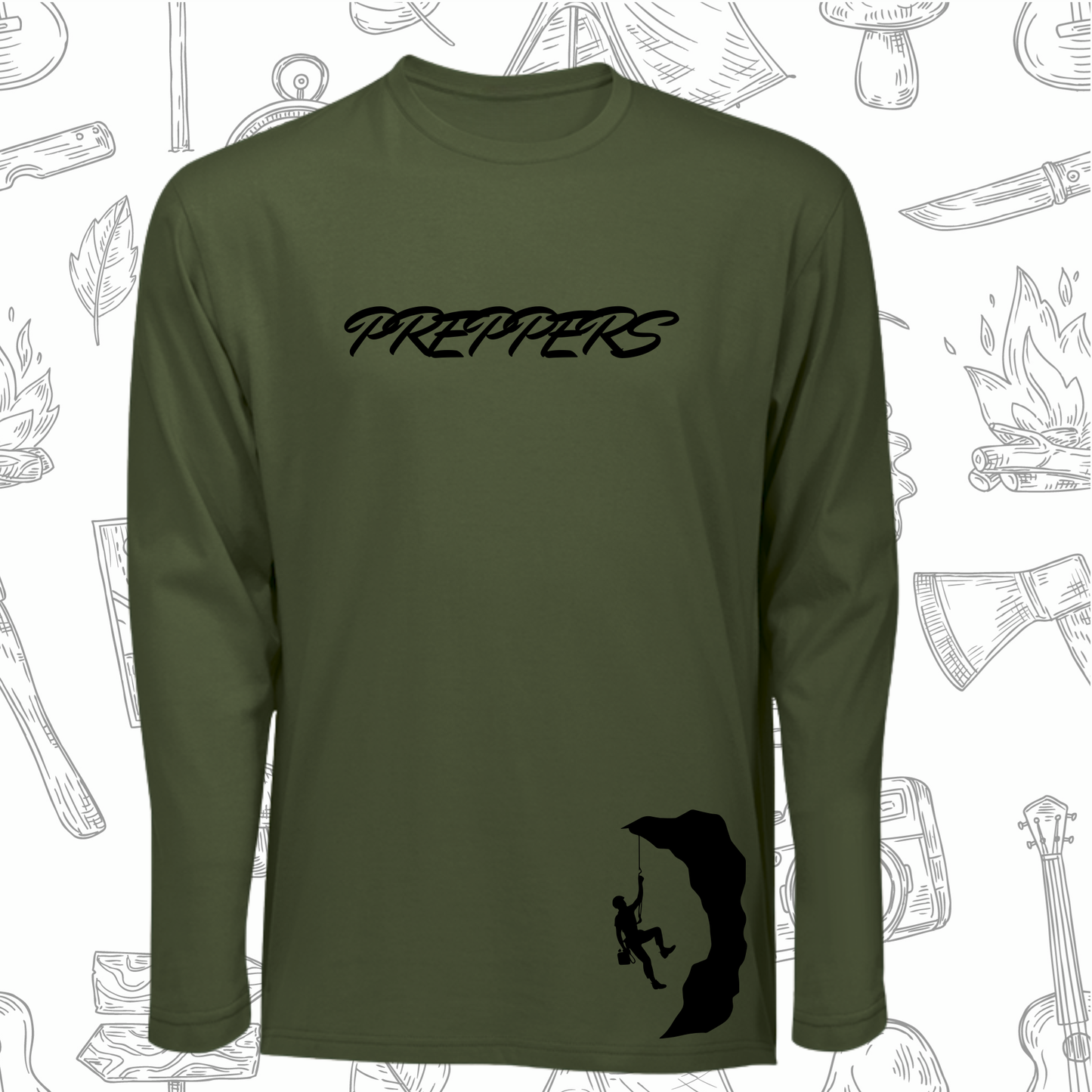 145g Long Sleeve Preppers T-Shirt (B)