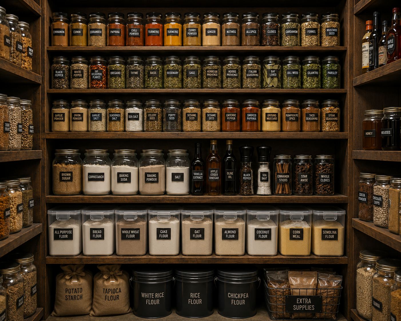 Dehydrated Flour & Spices – Preppers Winkel