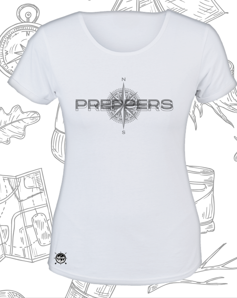 Preppers Ladies T-Shirt