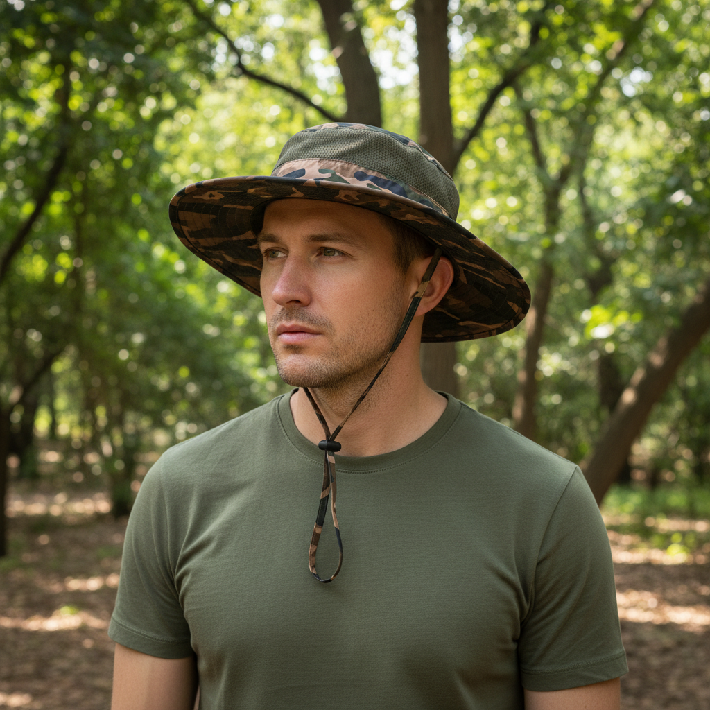 Wide edge Hat