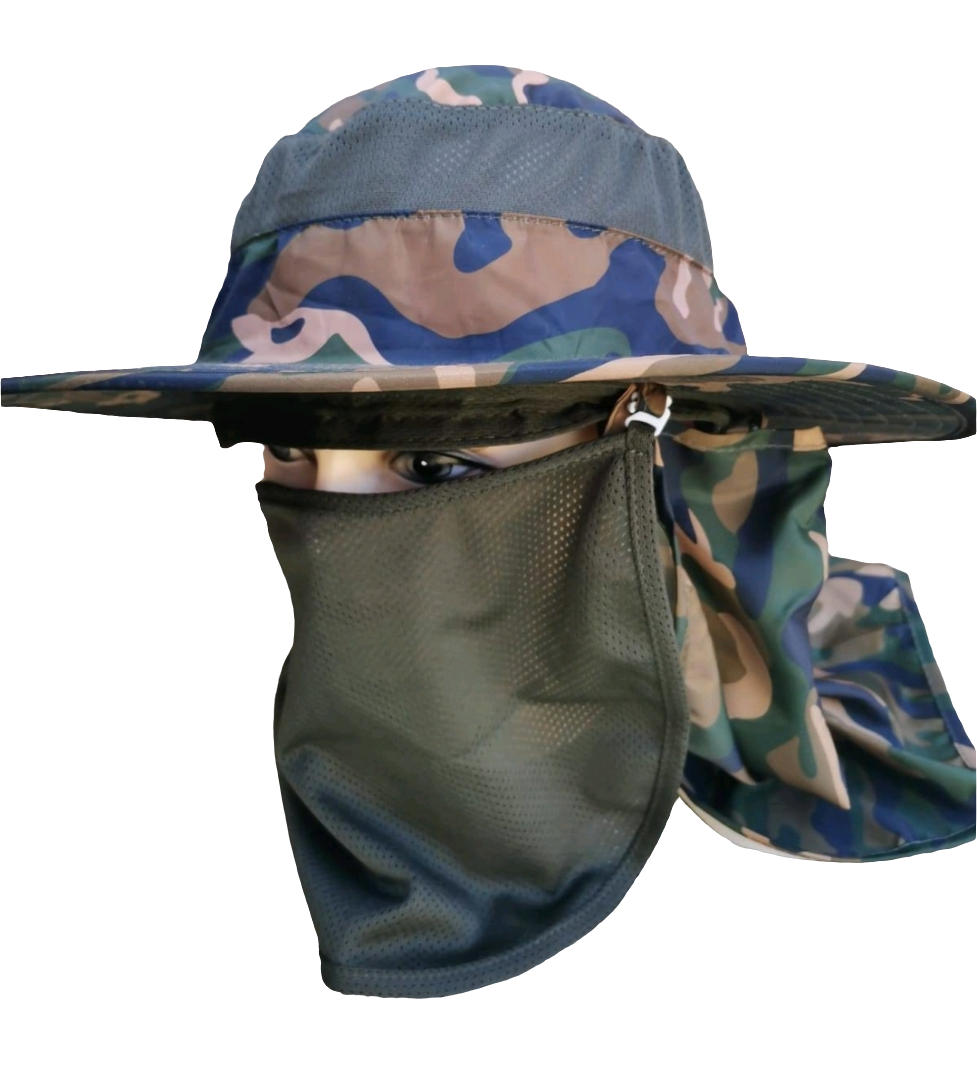 Wide edge fishing Hat