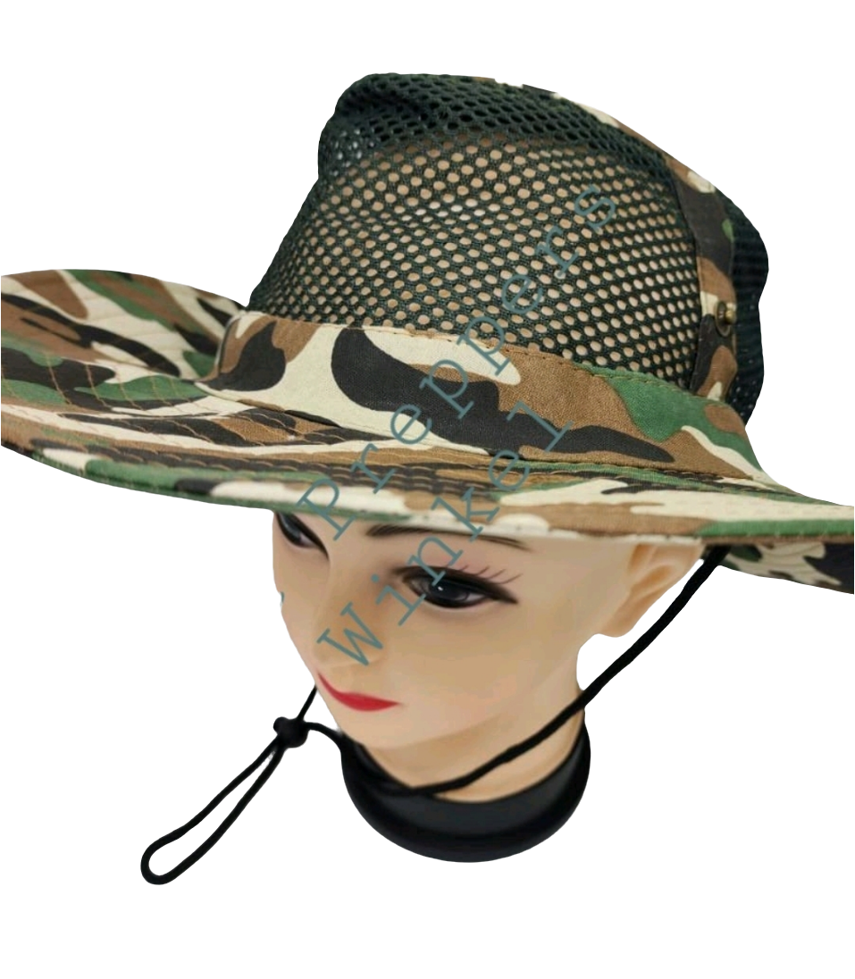 Wide edge Hat