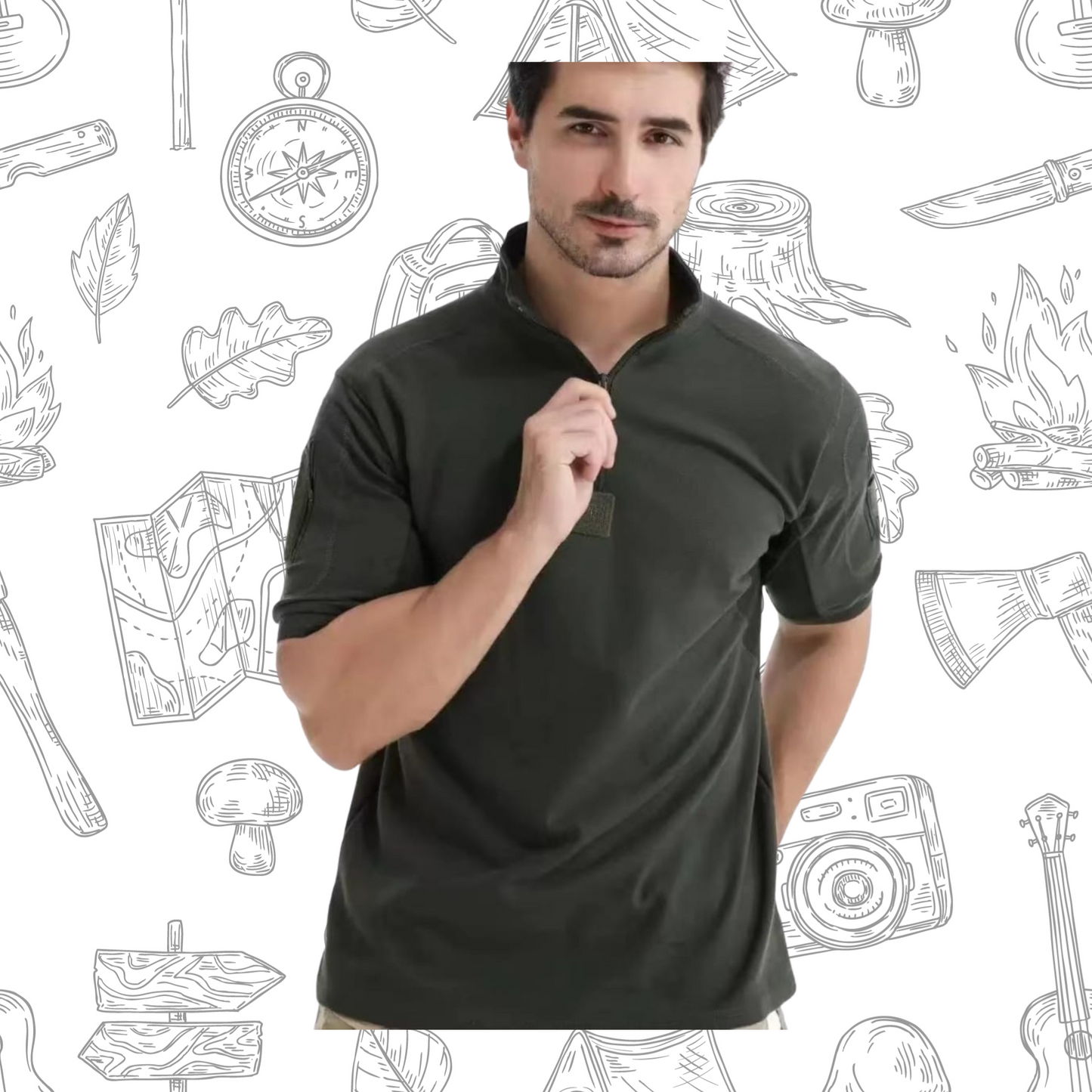 Cotton Stretch Tactical T-Shirt