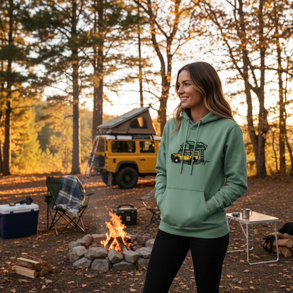 Unisex Camping Phoenix Hoodie