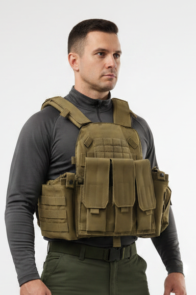Ballistic Bulletproof Vest without the plates