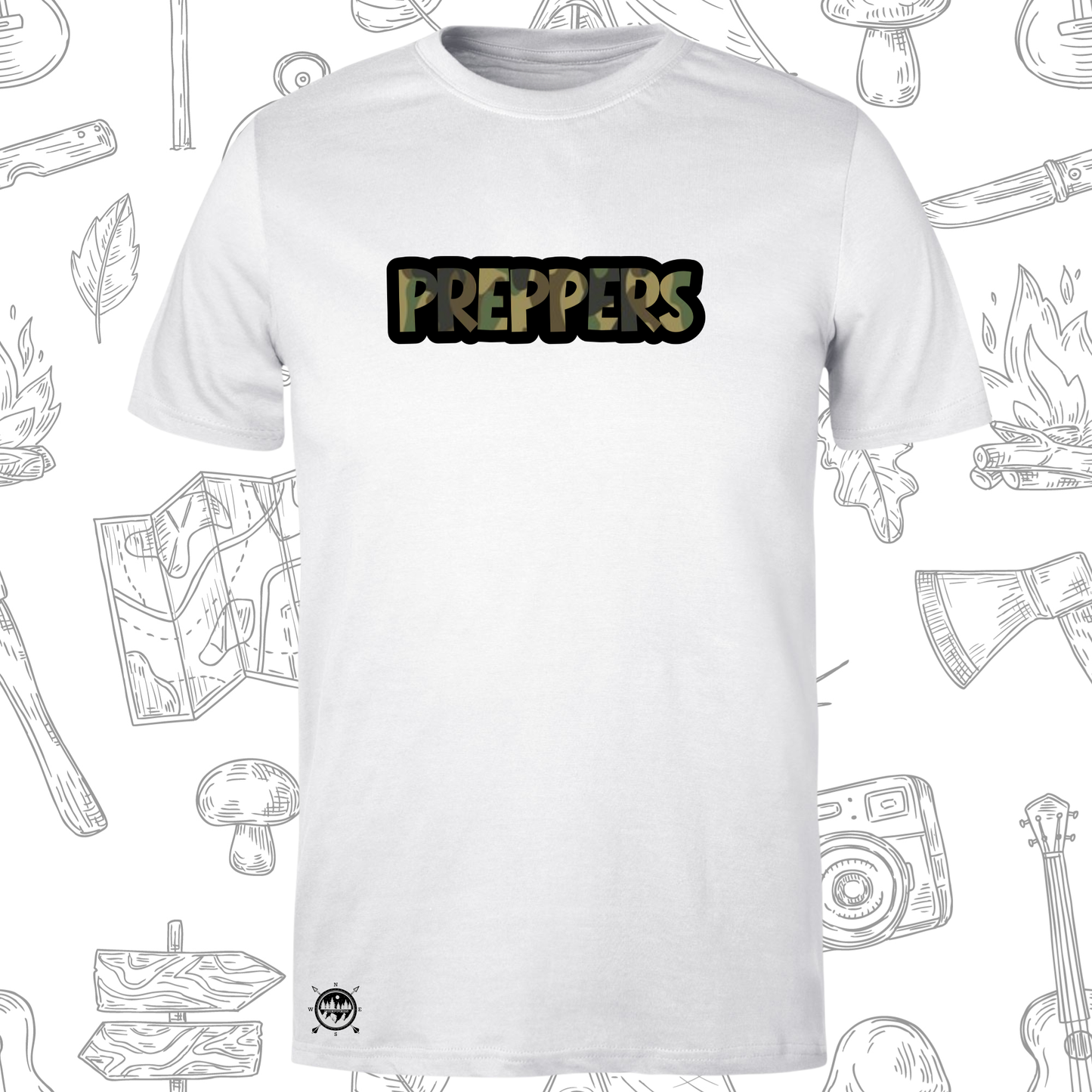 Preppers Camo name T-Shirt