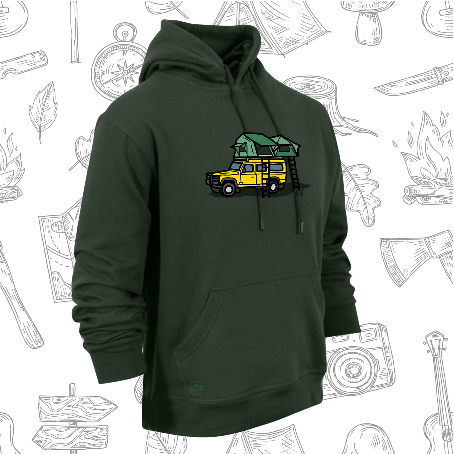 Unisex Camping Phoenix Hoodie