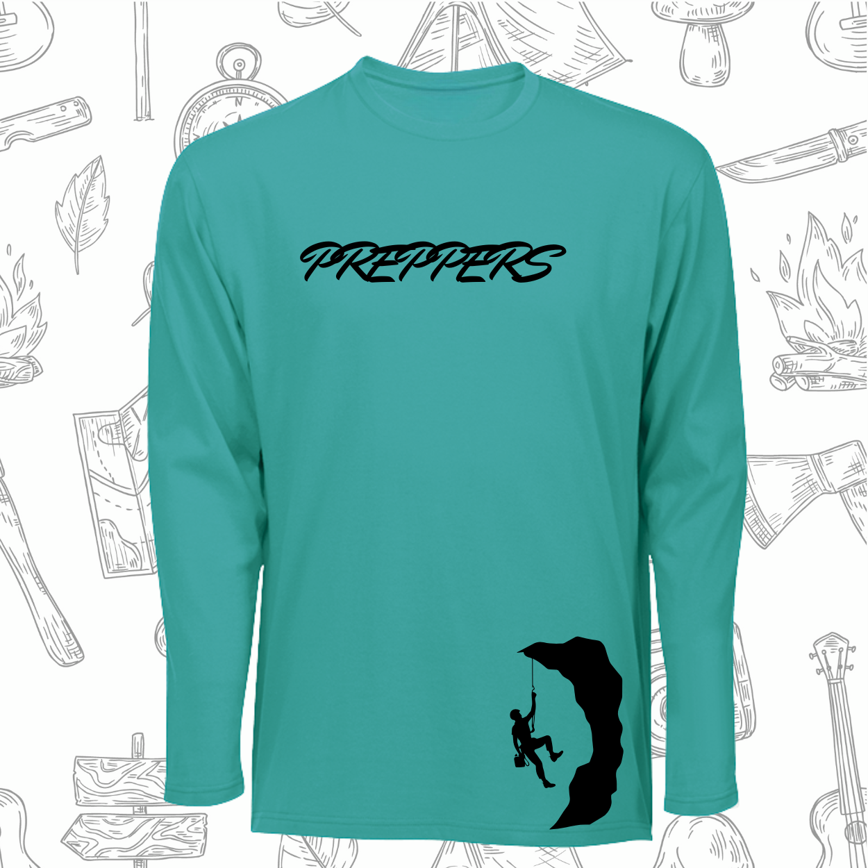 145g Long Sleeve Preppers T-Shirt (B)