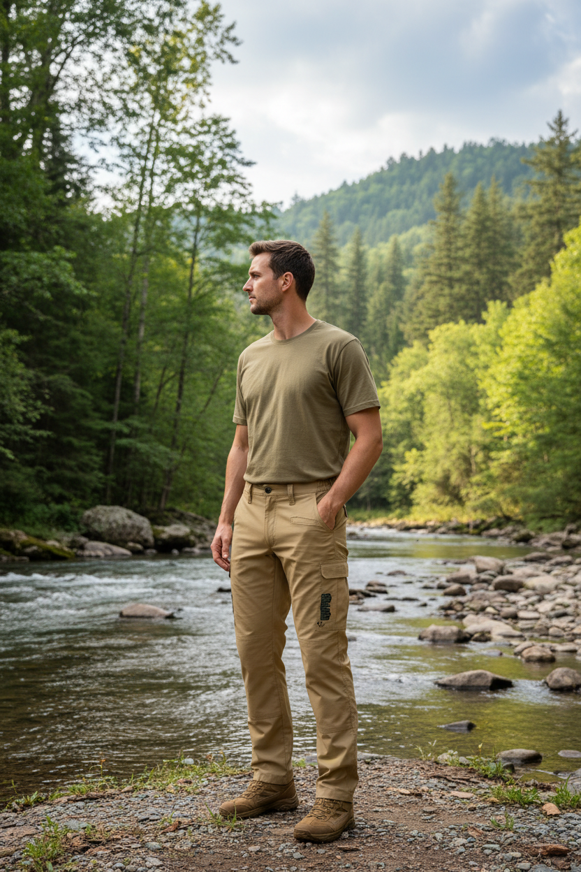 Preppers Cargo Mens Trousers (V)