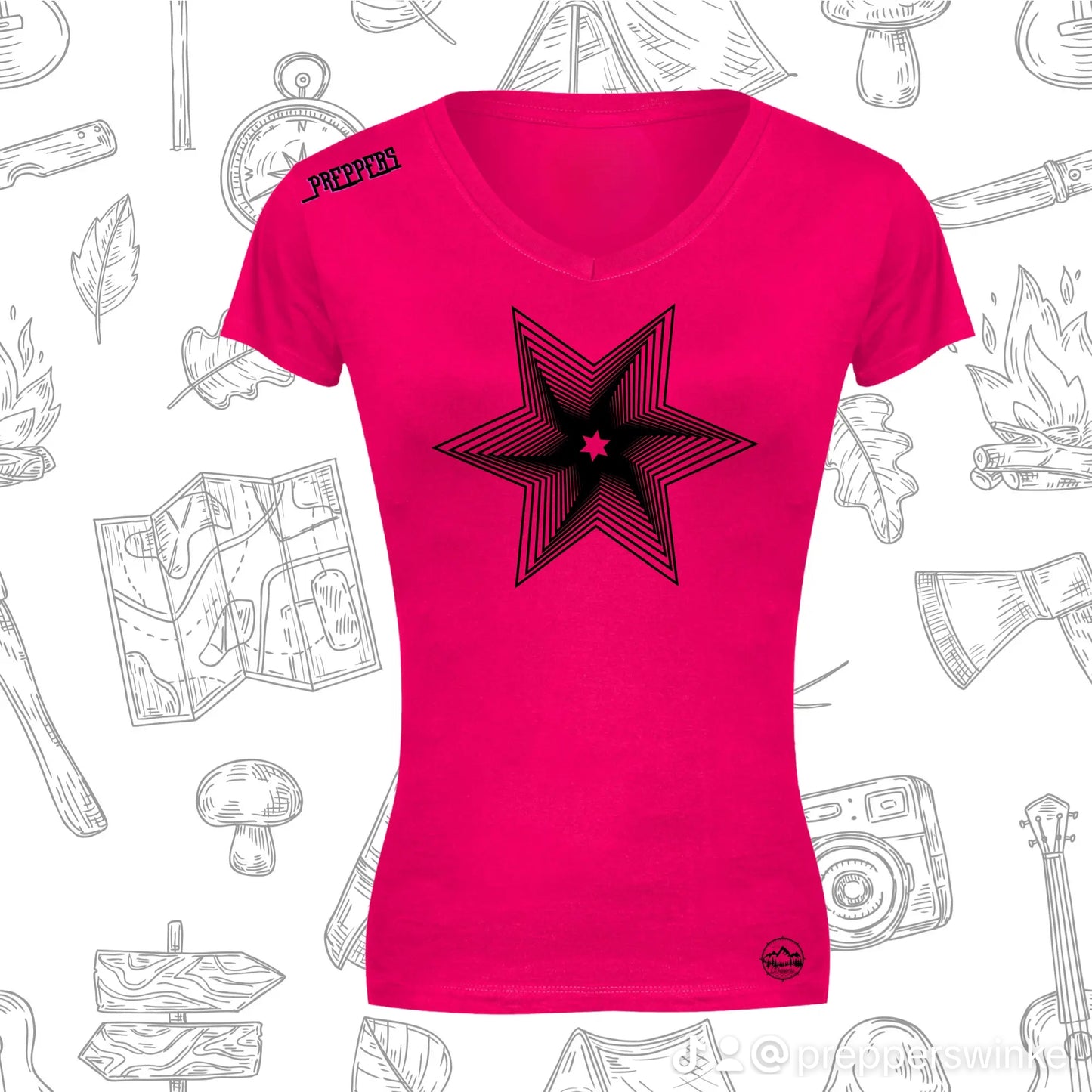 Preppers Star ladies T - Shirt