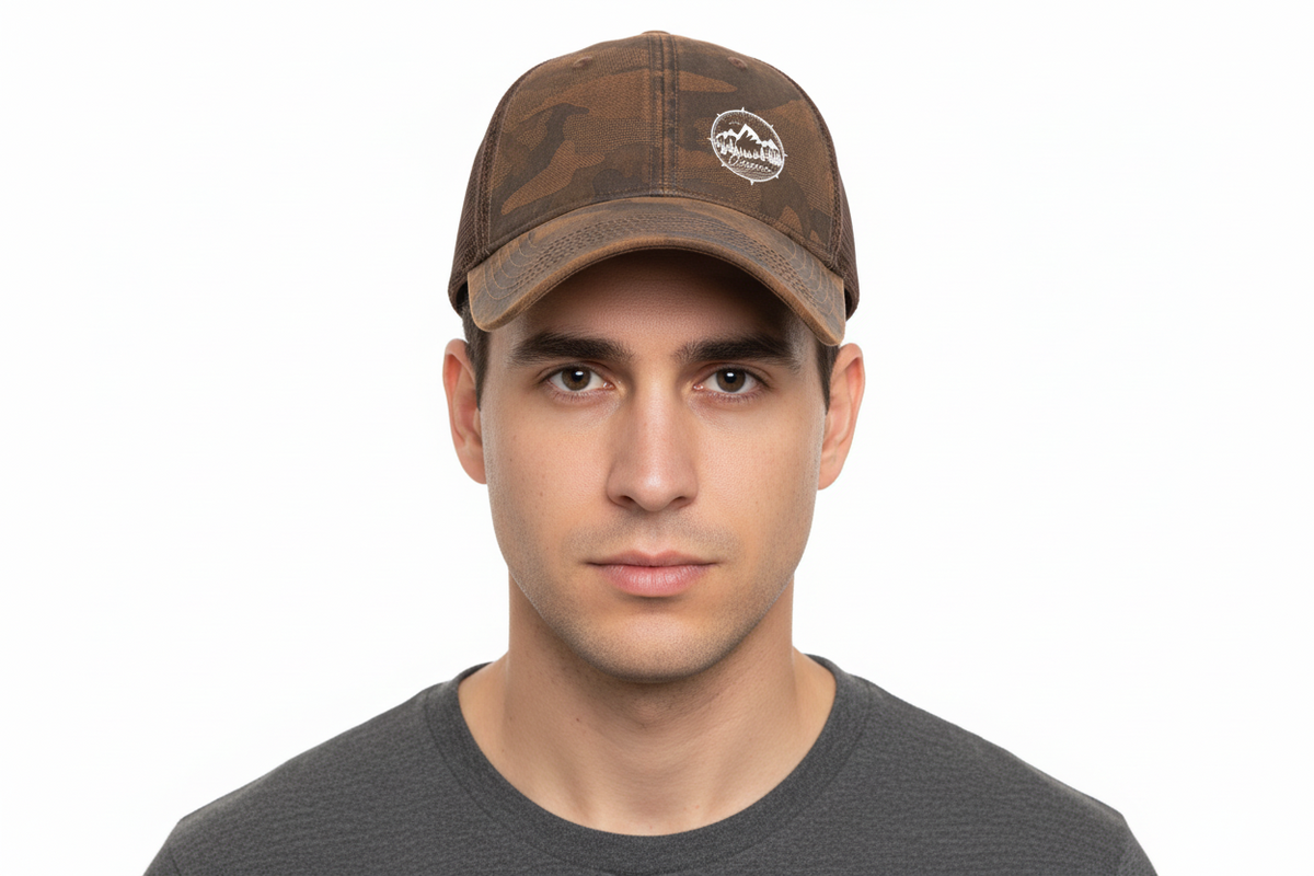 Oil Skin Camo Tucker Cap (c)
