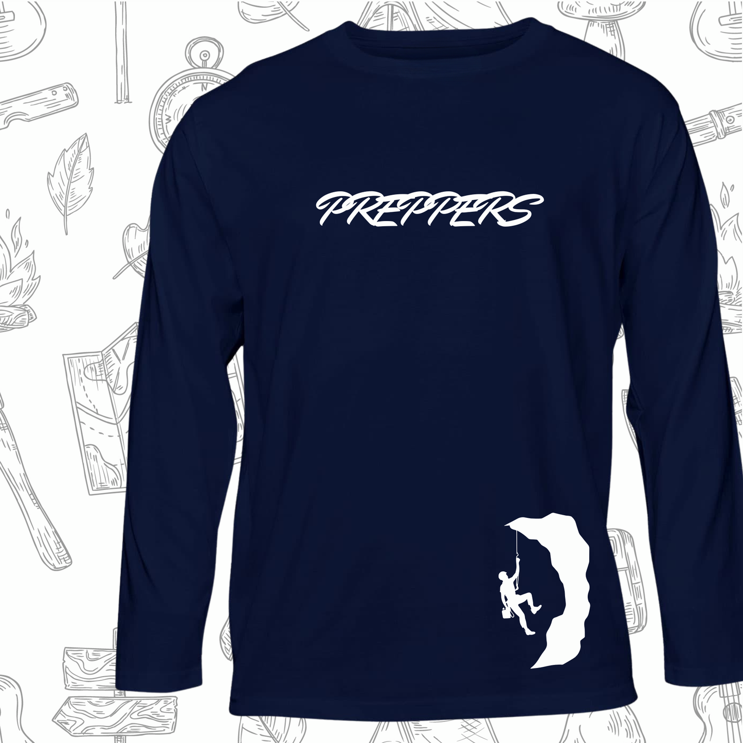 145g Long Sleeve Preppers T-Shirt (B)