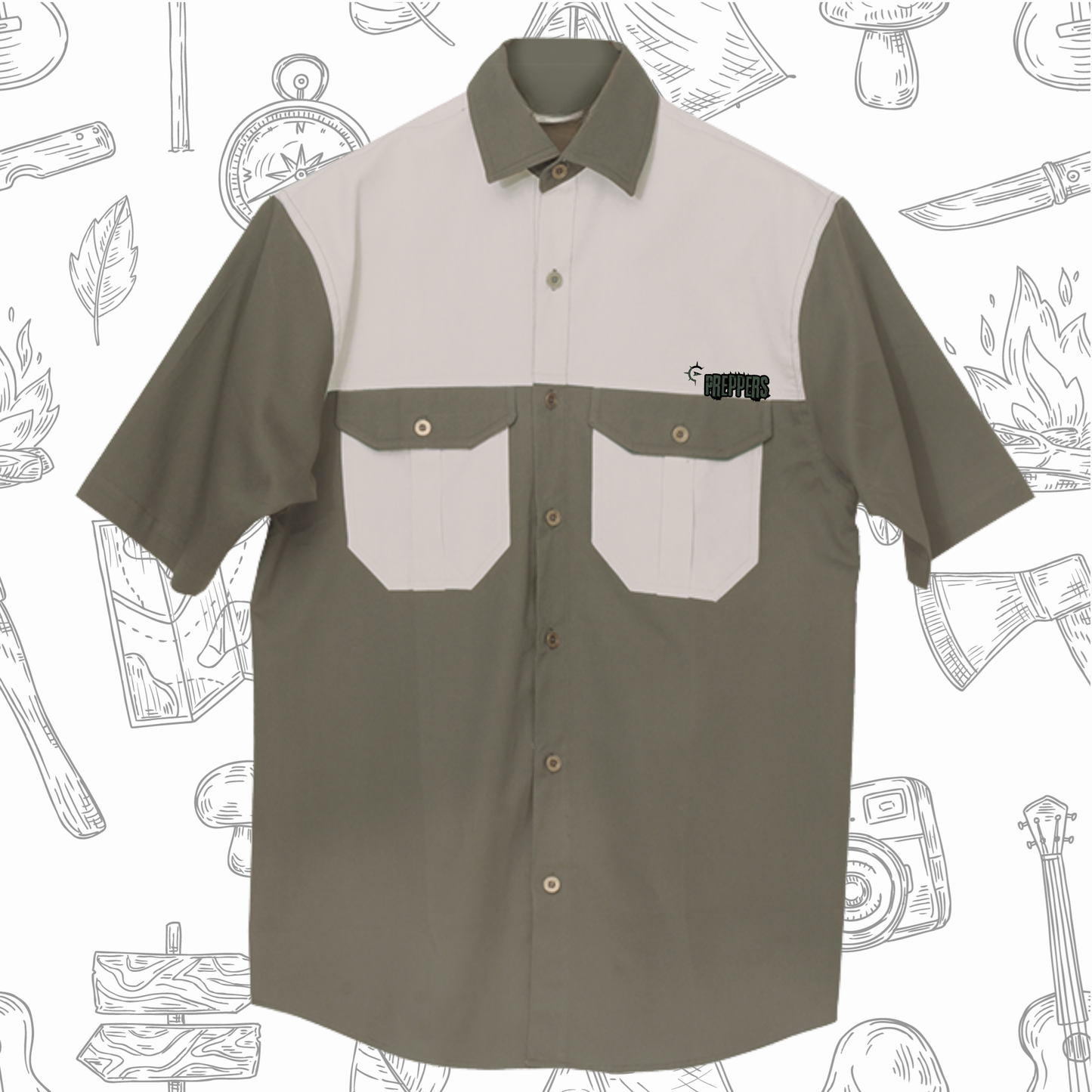 Preppers Two Tone Bush Shirt