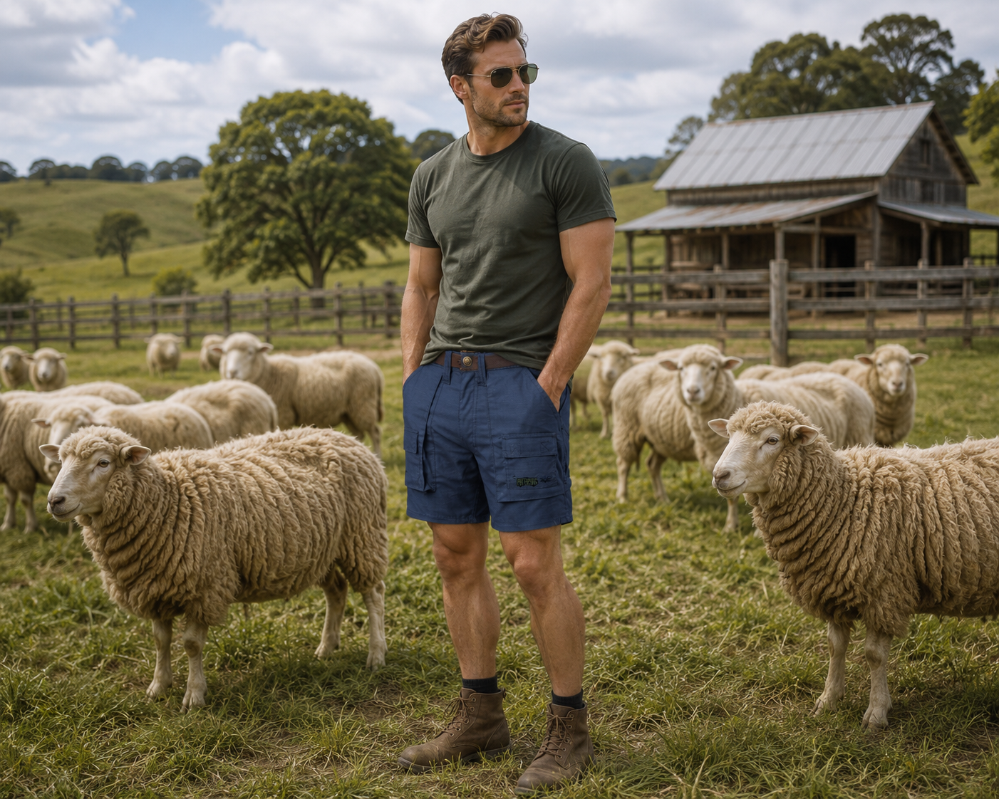 11cm Rogue Cargo Shorts (V)