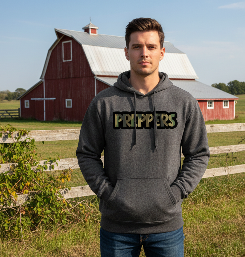 Preppers camo name Hoodies