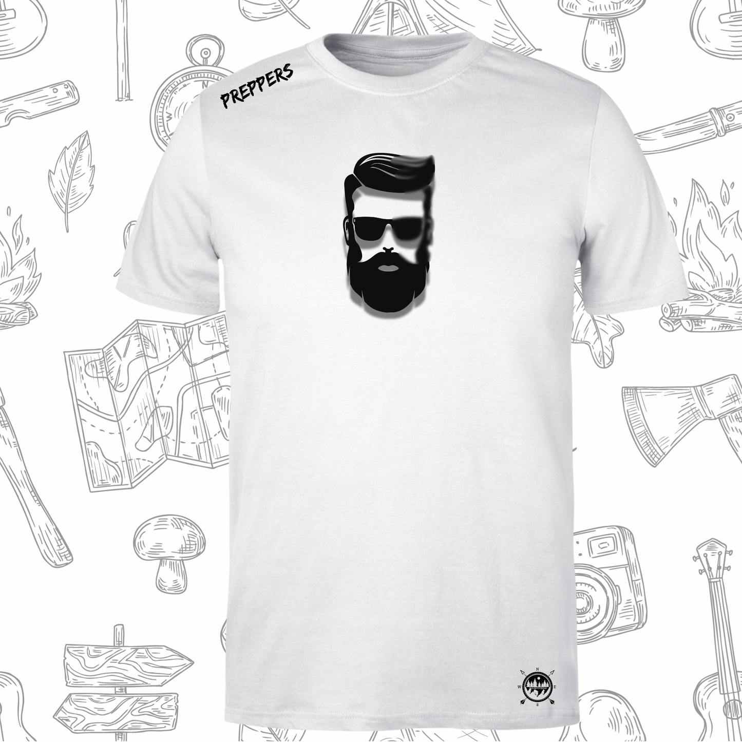 Preppers Face T-Shirt