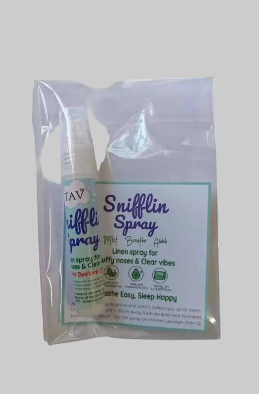 Snifflin sinus/snore spray