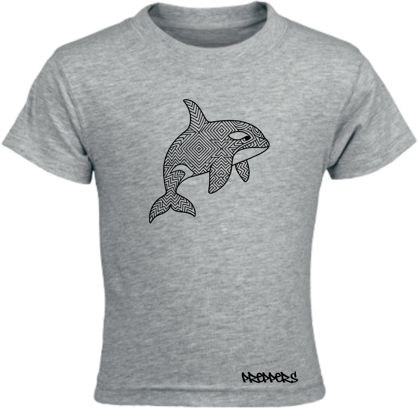 145g Crew Neck T-Shirt Kiddies(B)