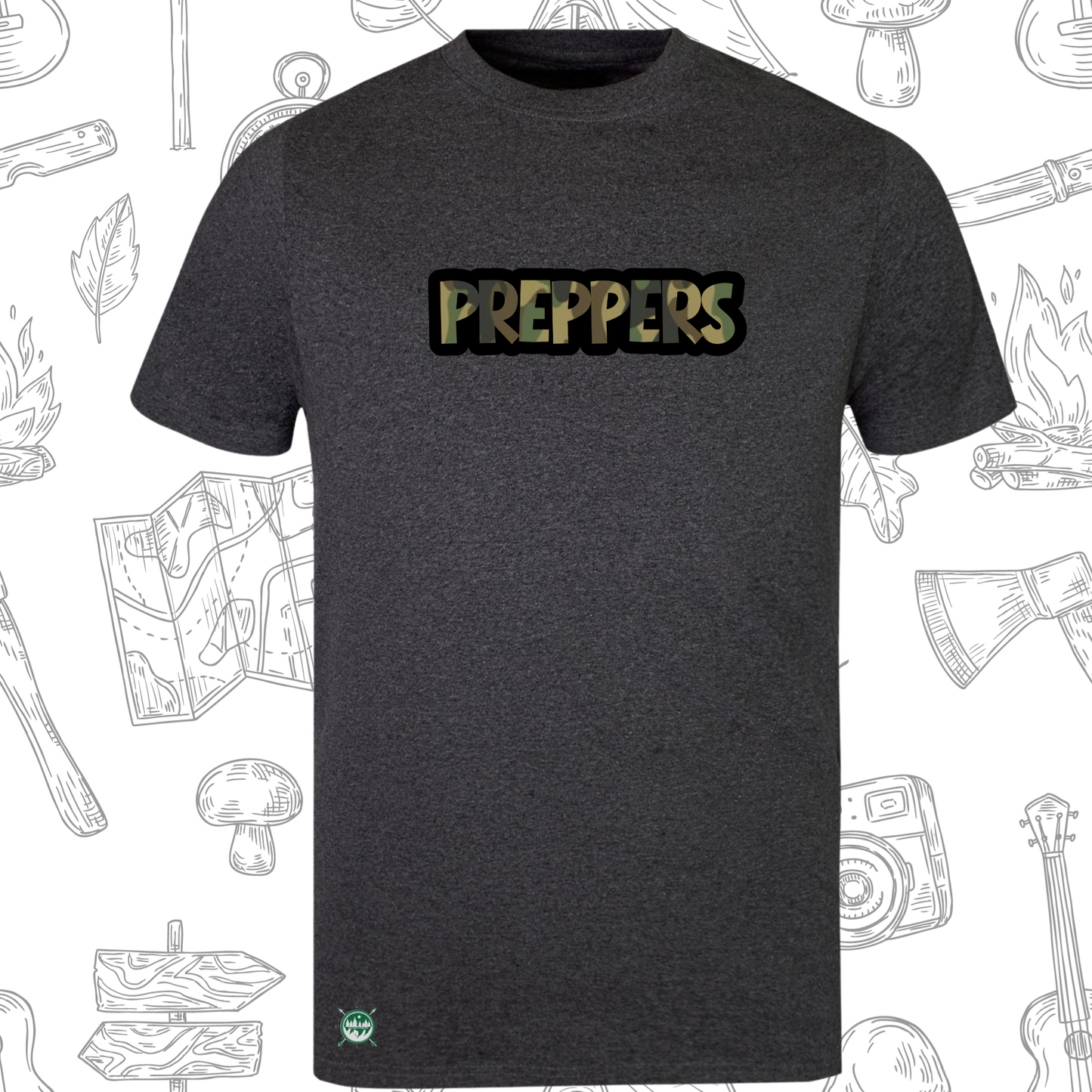 Preppers Camo name T-Shirt