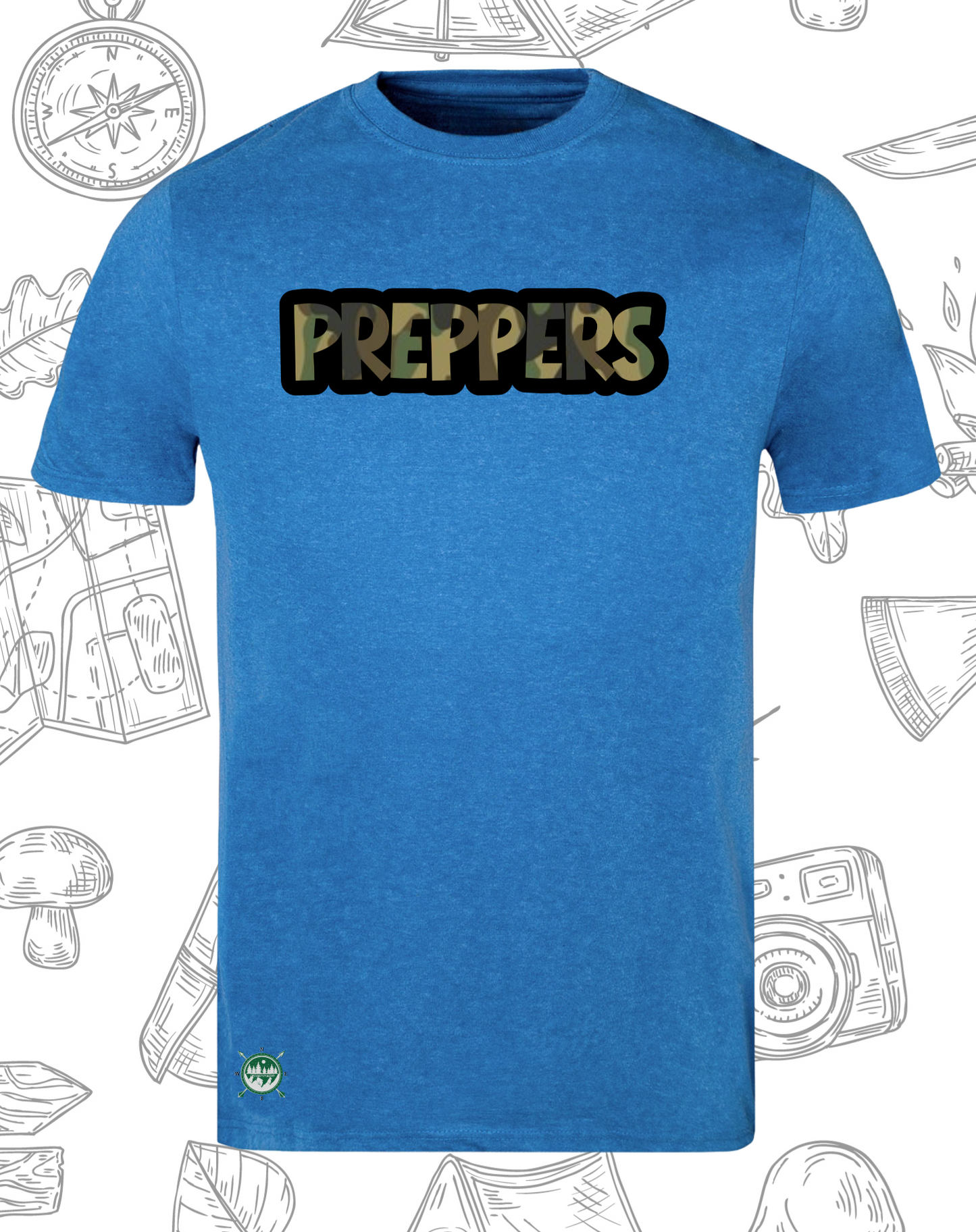 Preppers Camo name T-Shirt