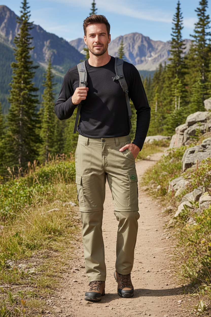 Oliver Zip Off Cargo Pants Mens (B)