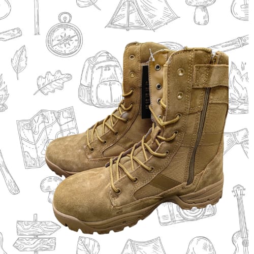 Super Light Leather Tactical Boots AK