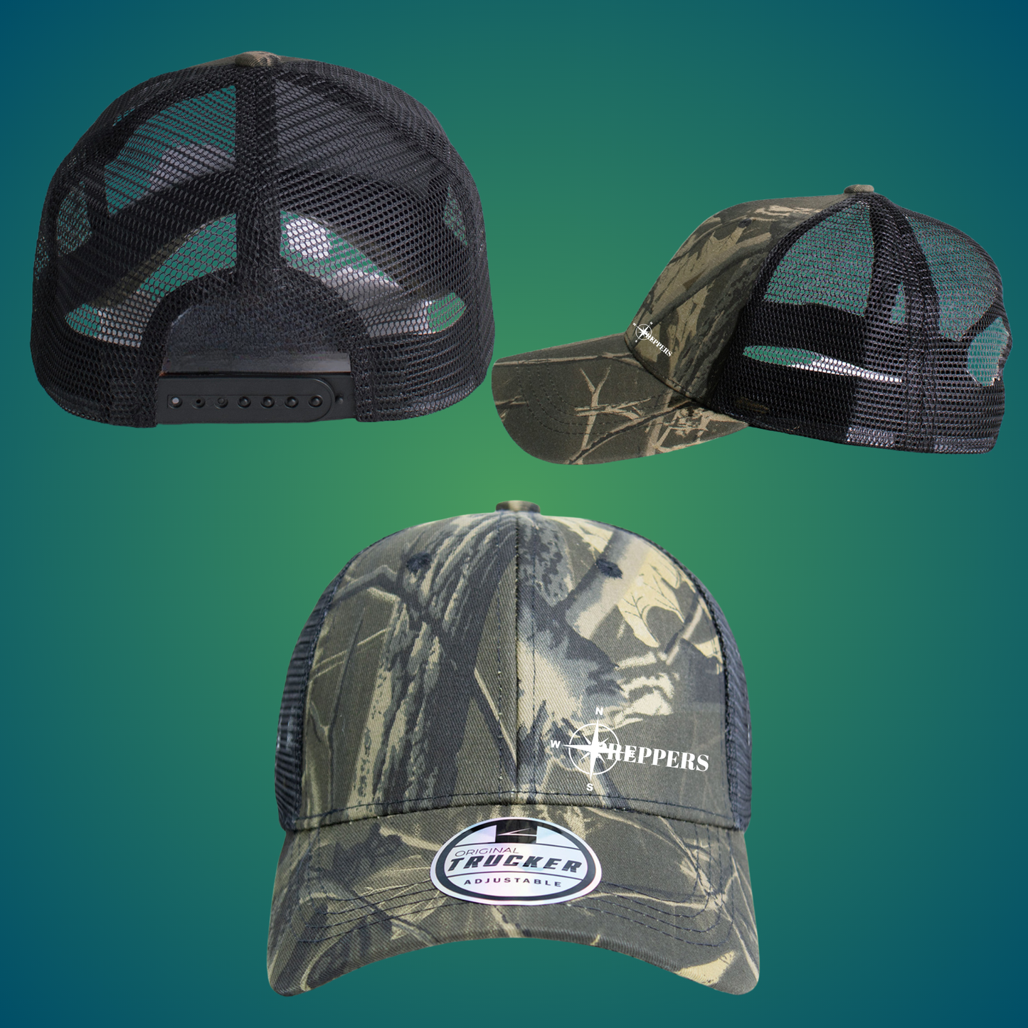 Trucker Camo Cap (c)