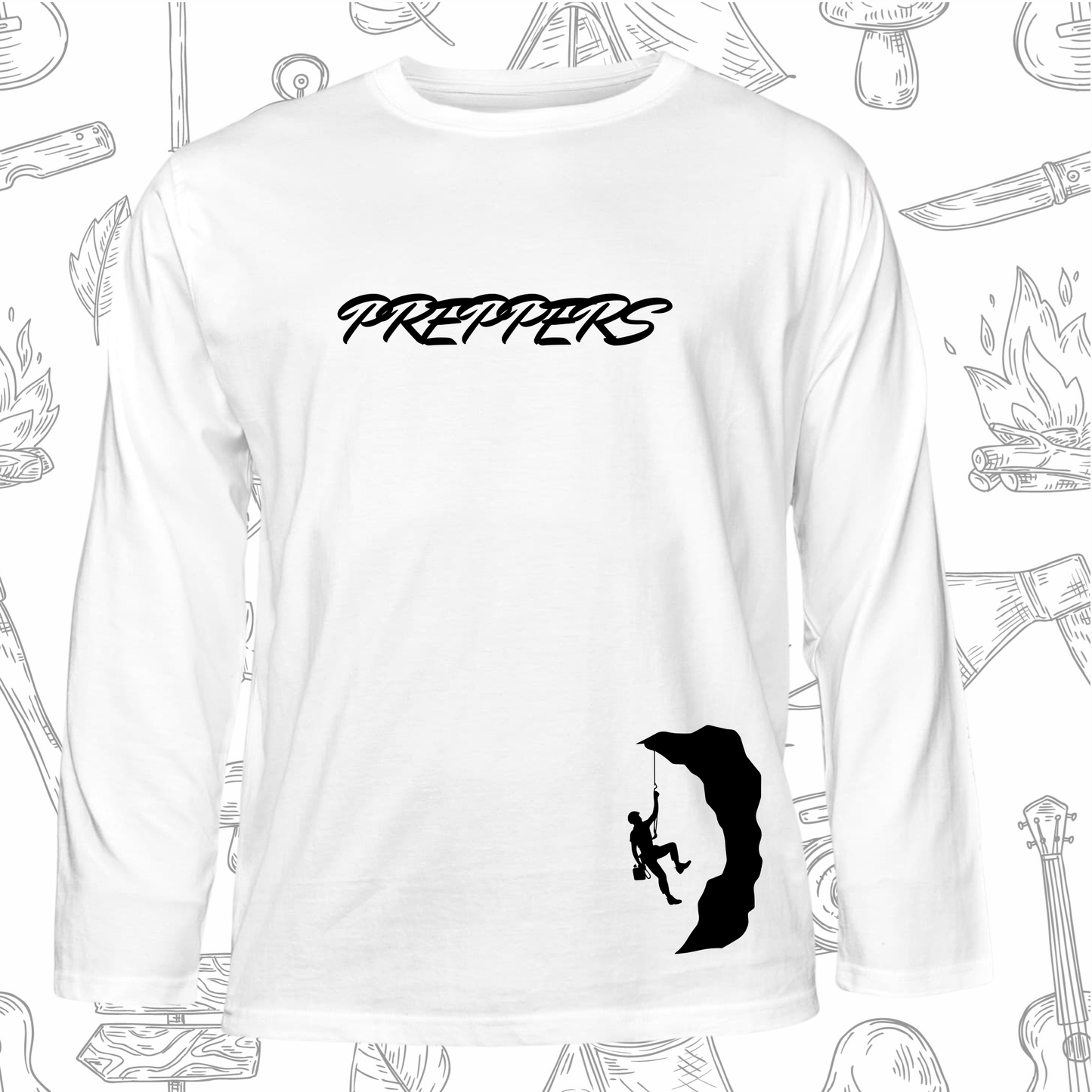145g Long Sleeve Preppers T-Shirt (B)