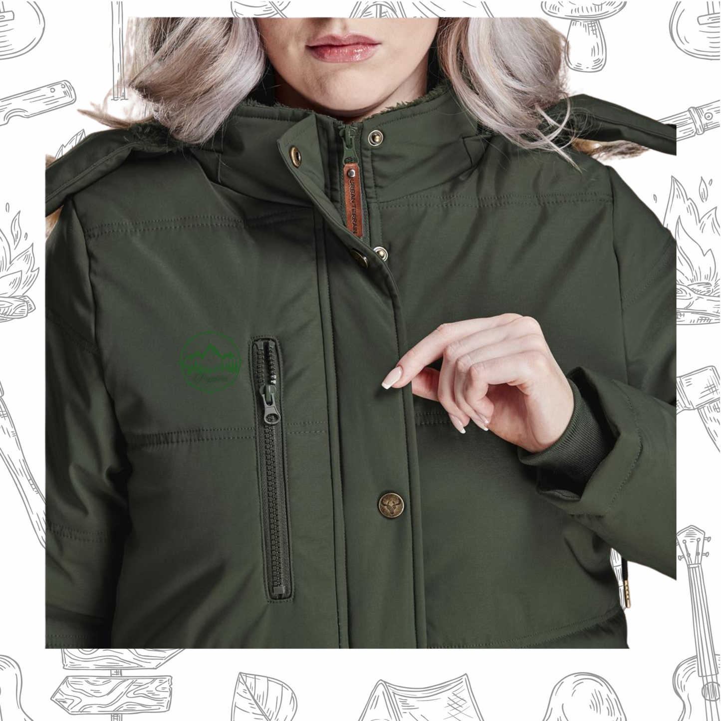 Ladies Cederberg Parka Jacket a