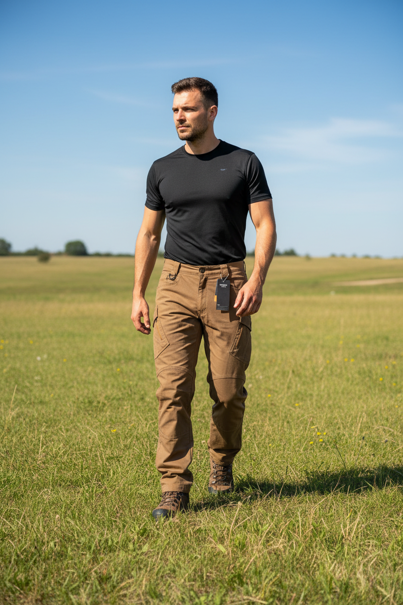 Silver Knight Cargo Mens Pants (V)