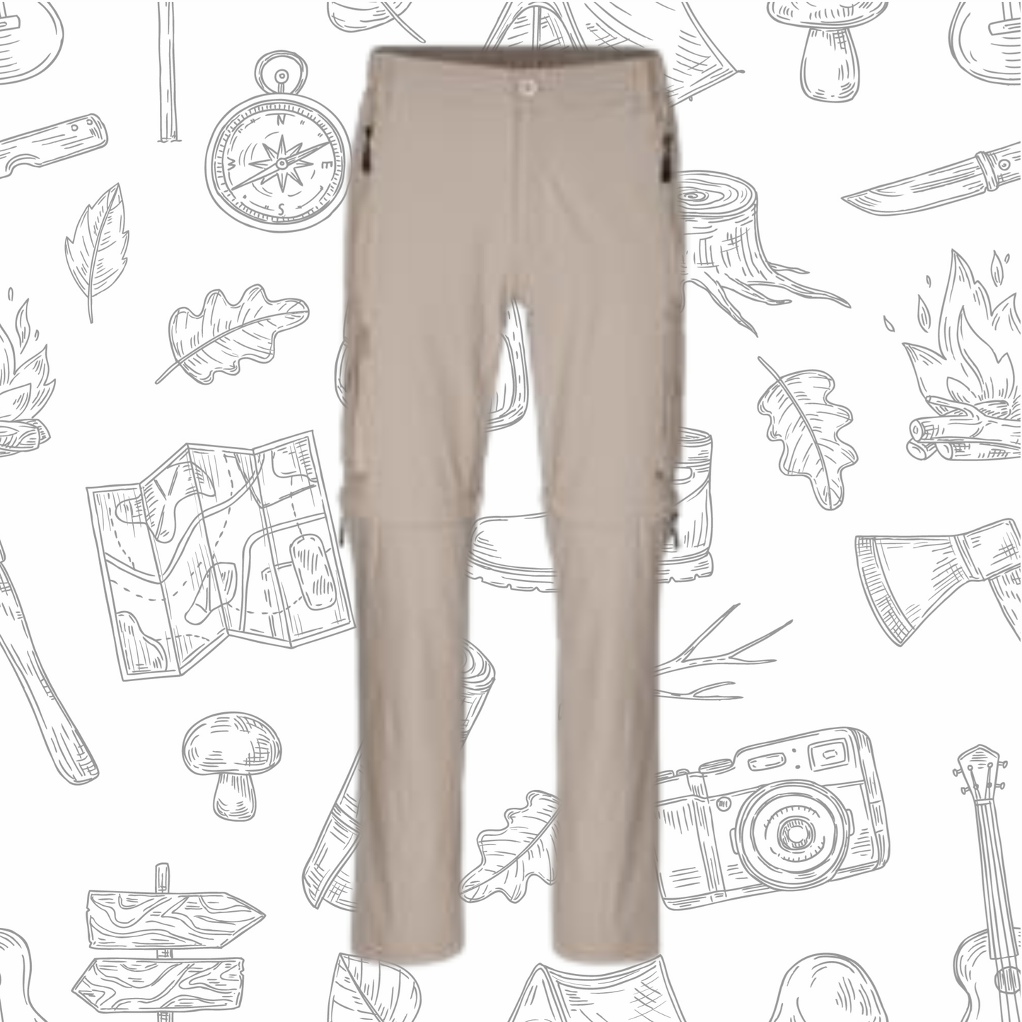 2-in-1 Ladies/Men Outeniqua Pants (A)