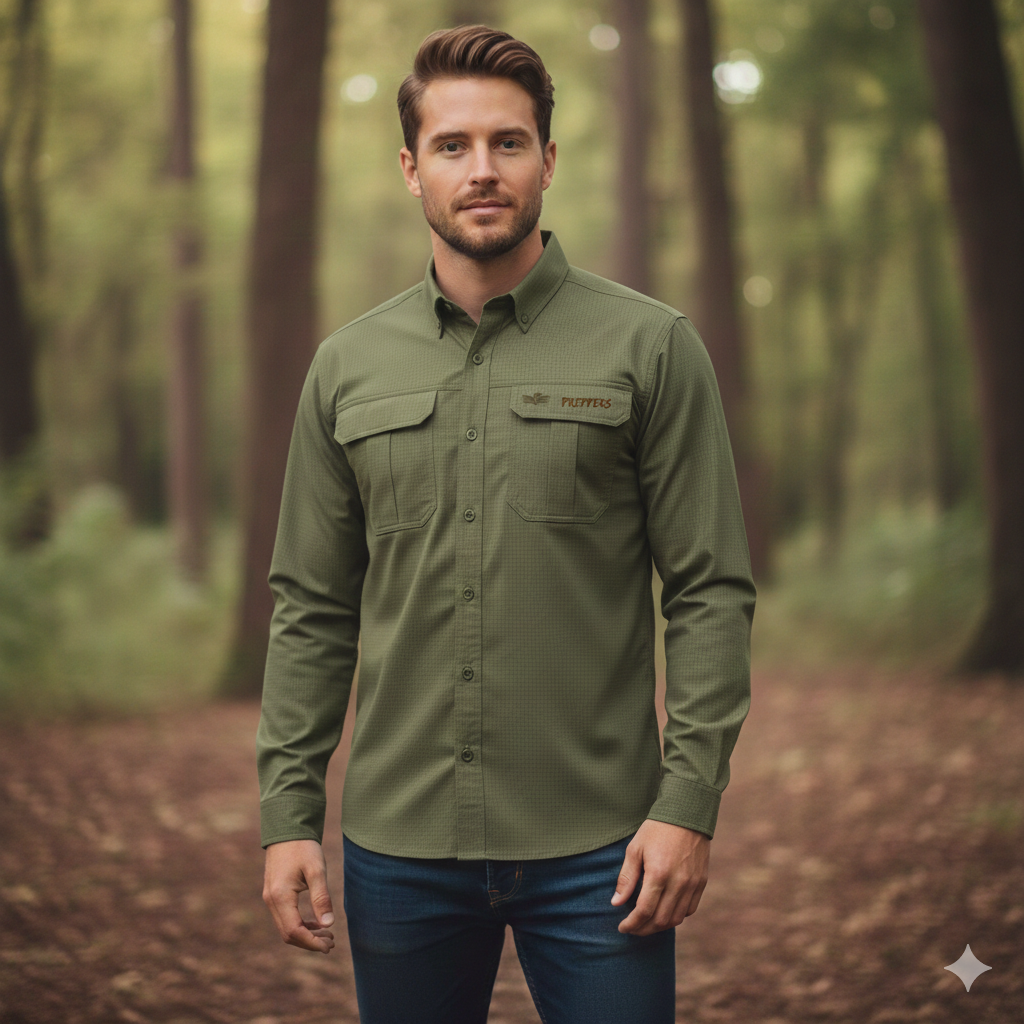 MENS COUNTRY LONG SLEEVE SHIRT