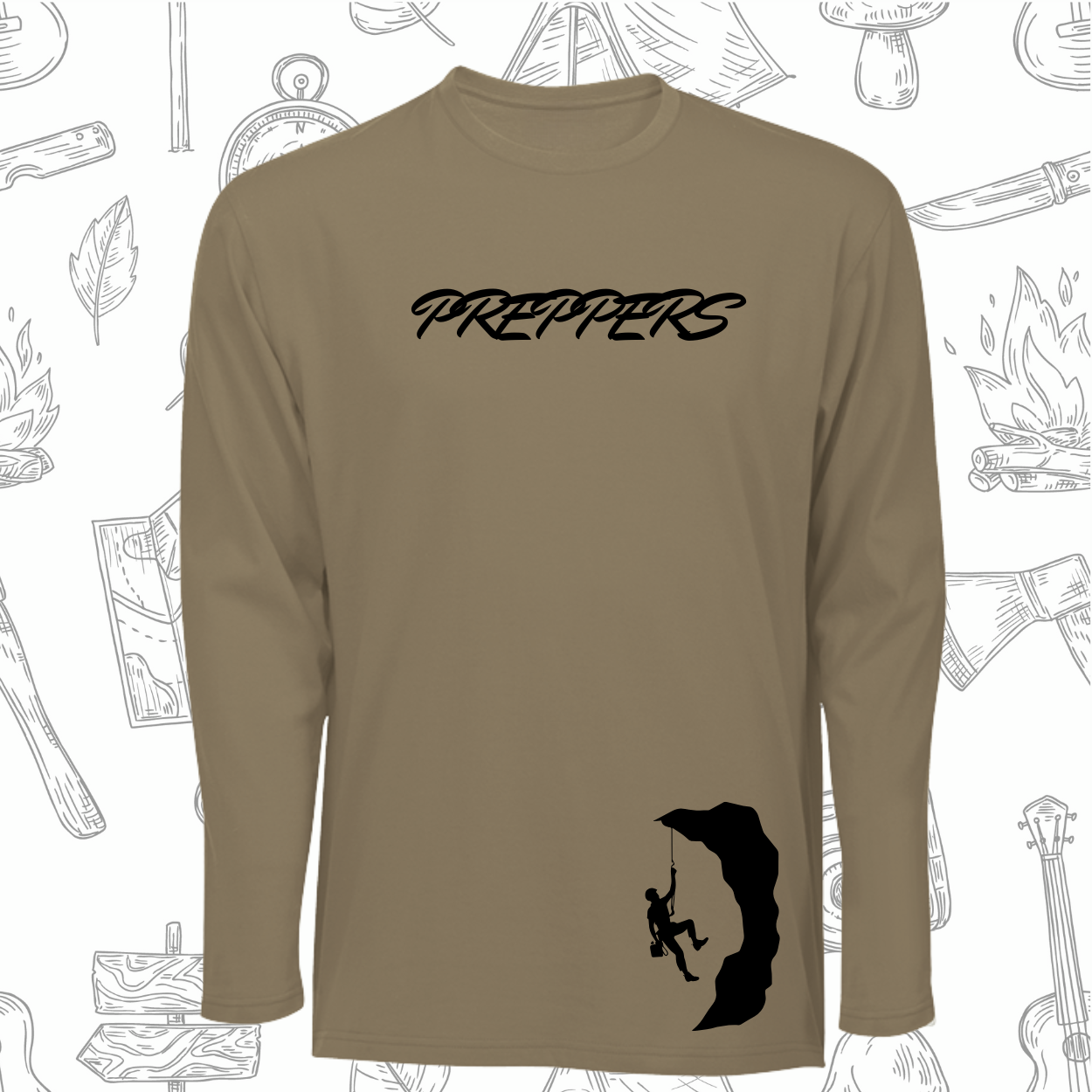 145g Long Sleeve Preppers T-Shirt (B)