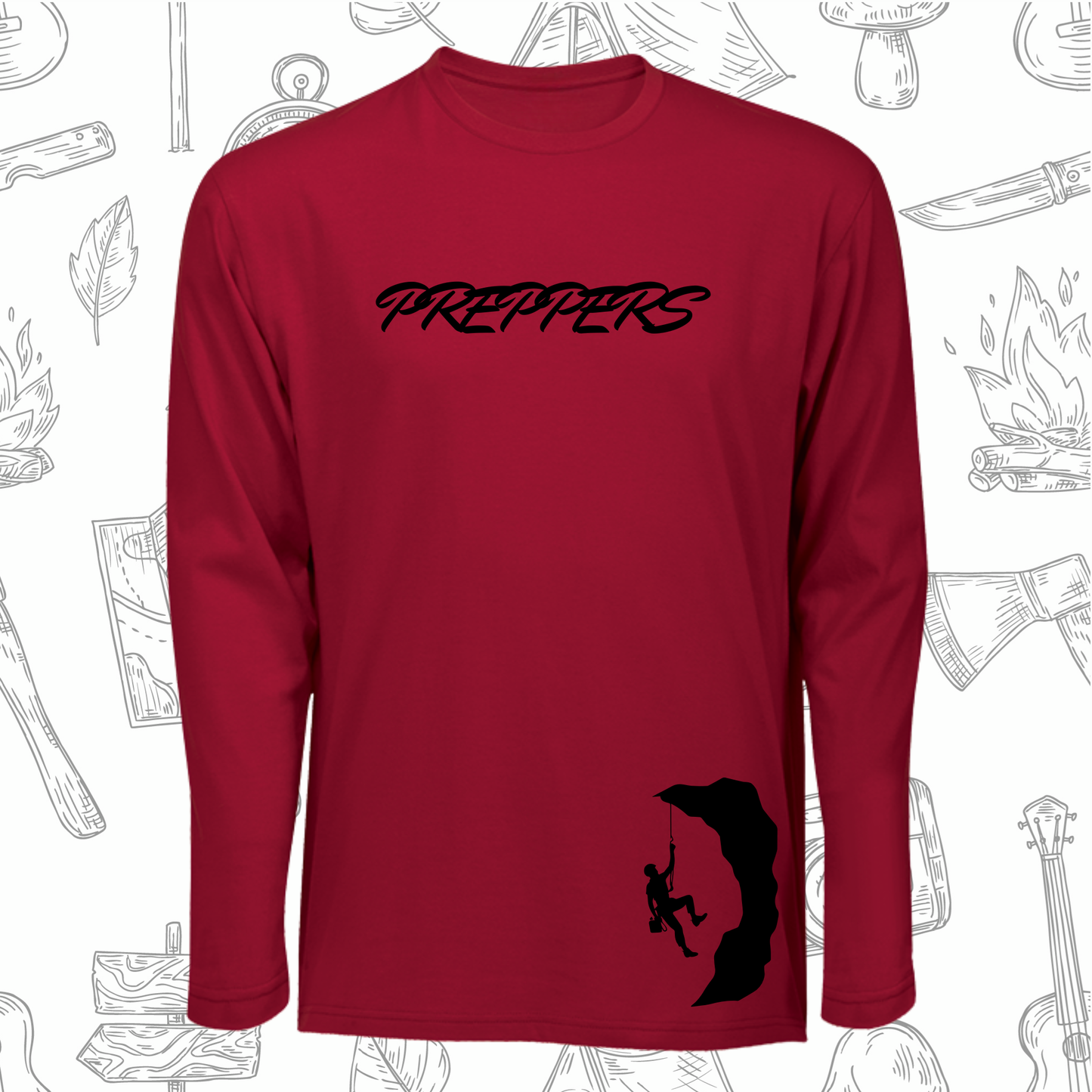145g Long Sleeve Preppers T-Shirt (B)