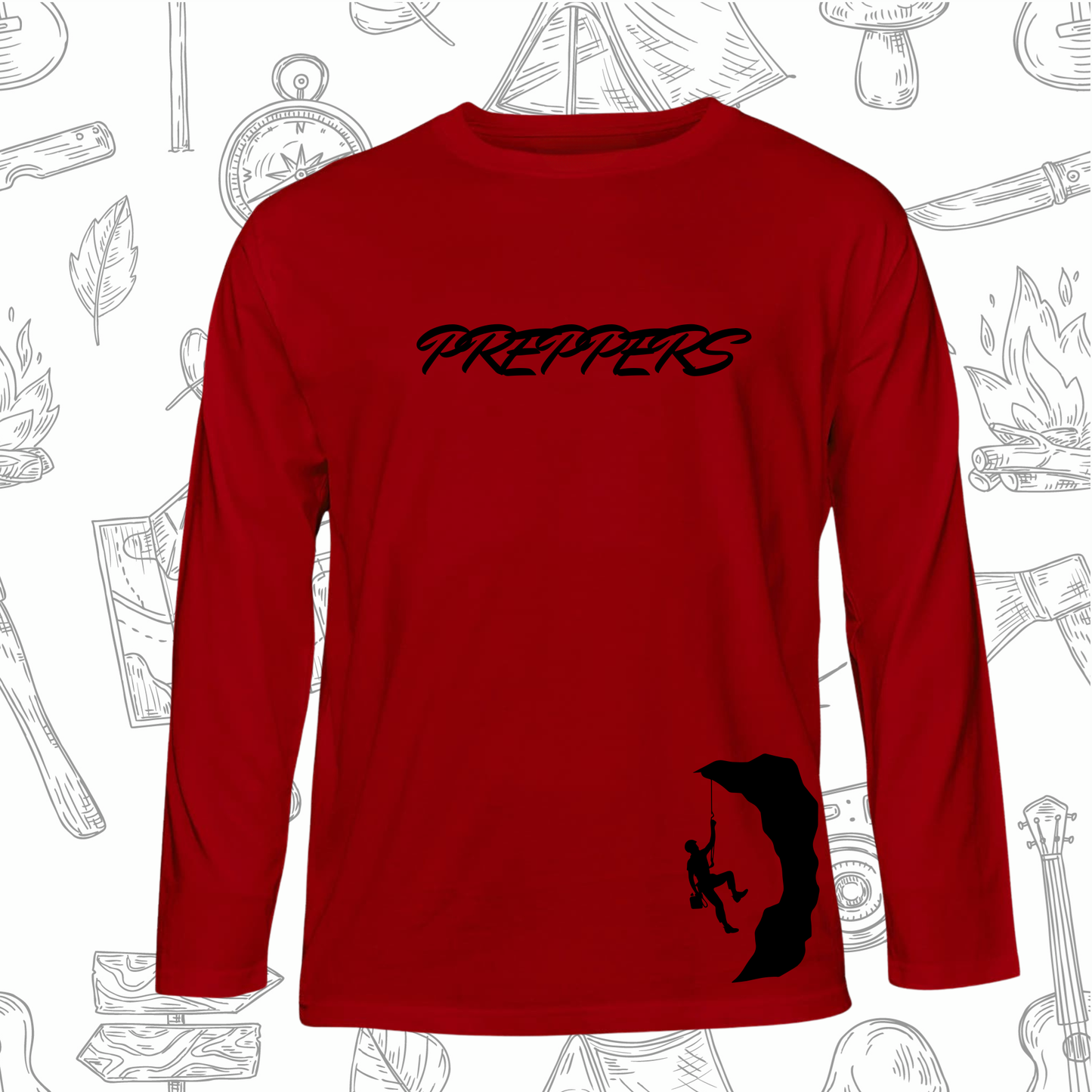 145g Long Sleeve Preppers T-Shirt (B)