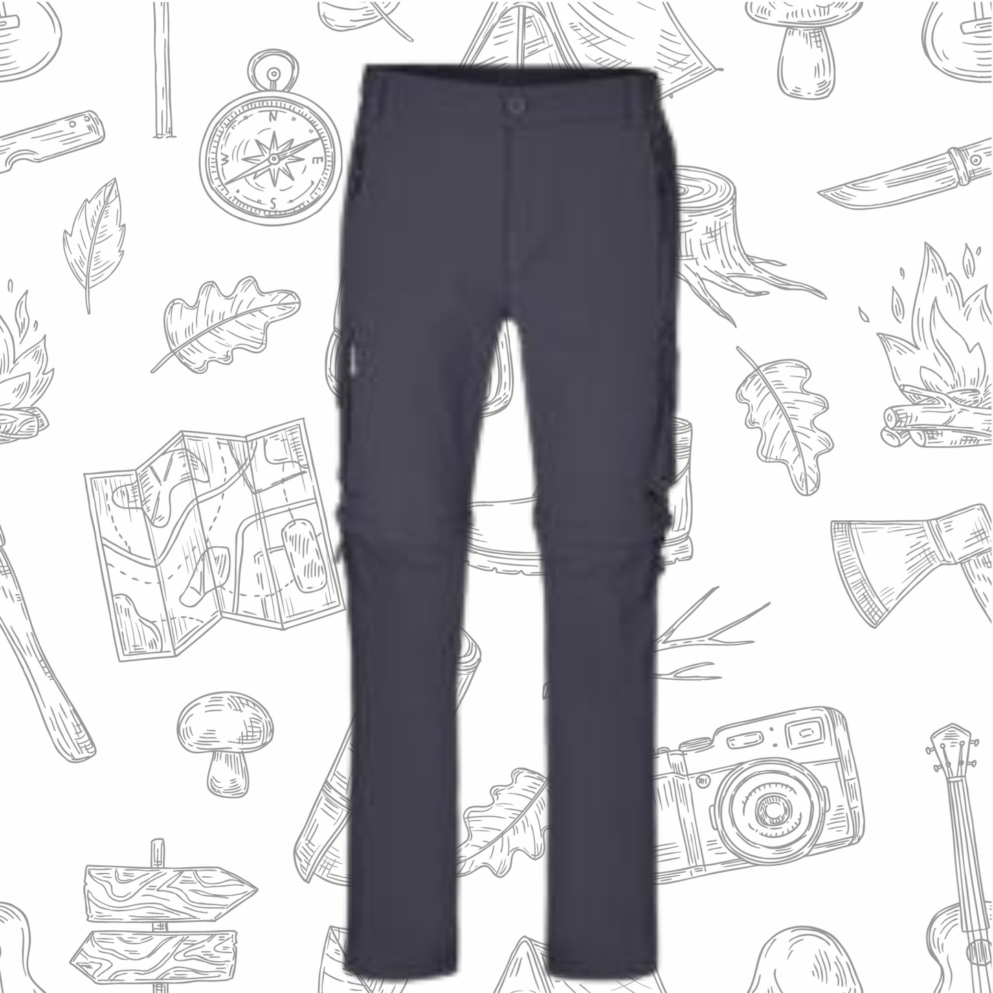 2-in-1 Ladies/Men Outeniqua Pants (A)