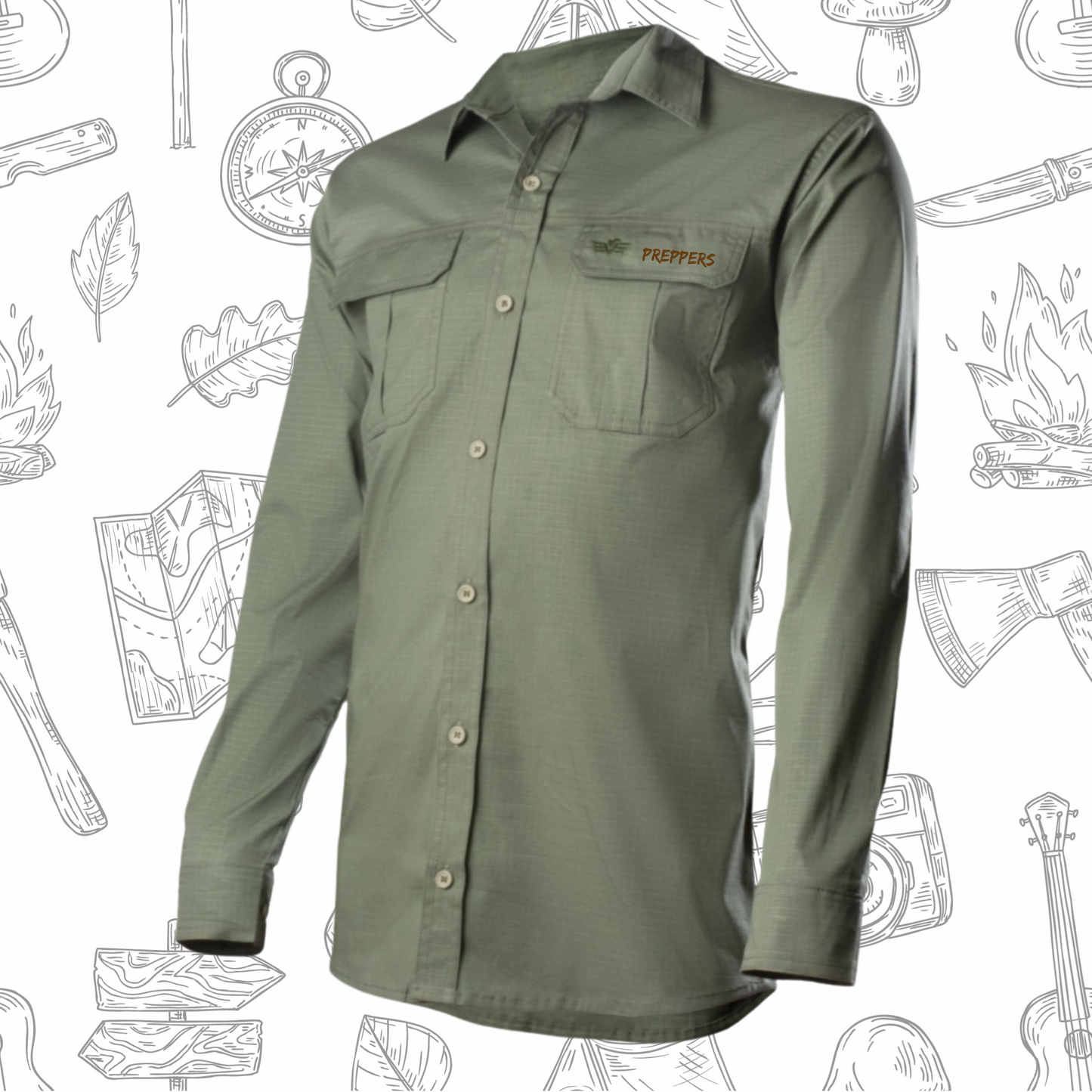 MENS COUNTRY LONG SLEEVE SHIRT