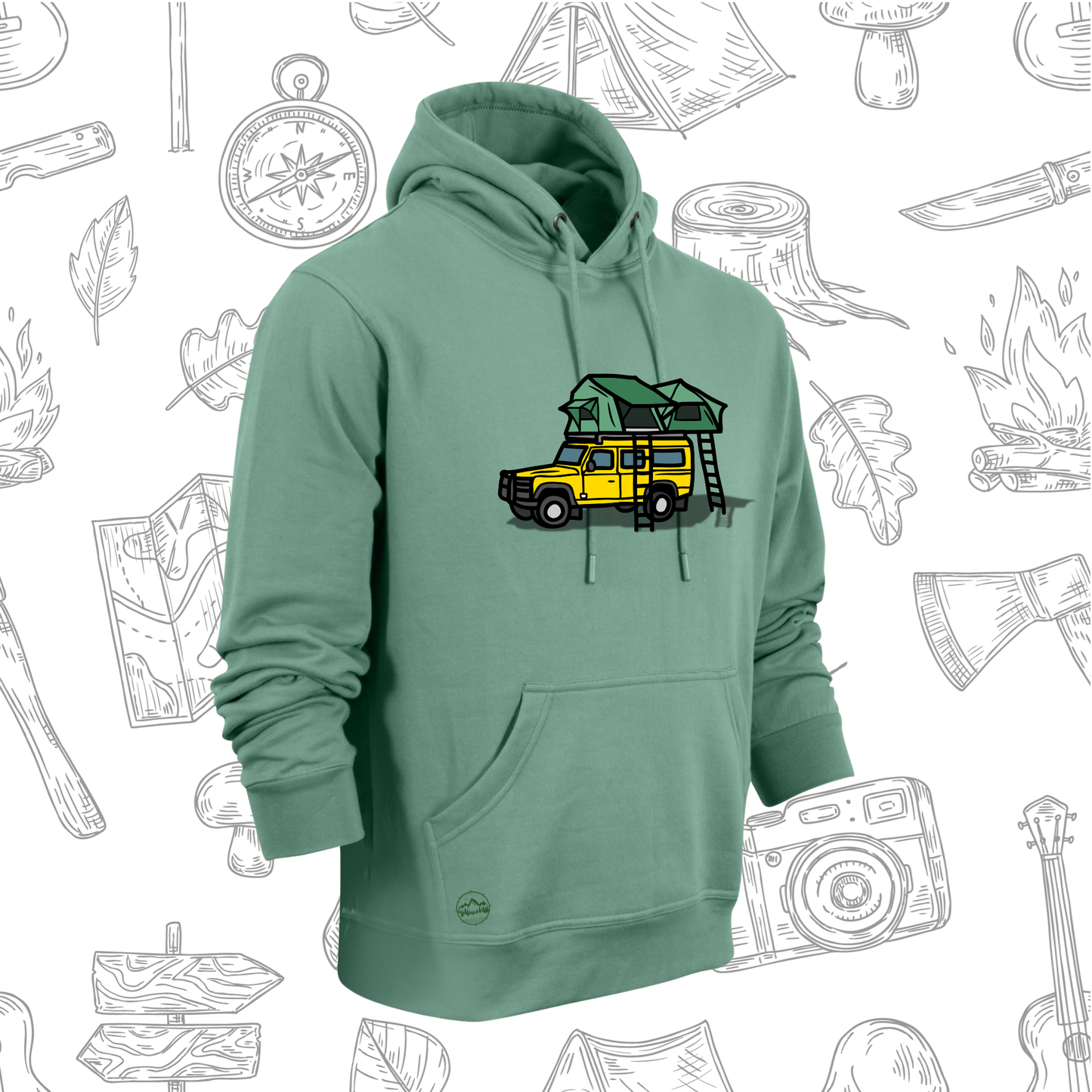 Unisex Camping Phoenix Hoodie