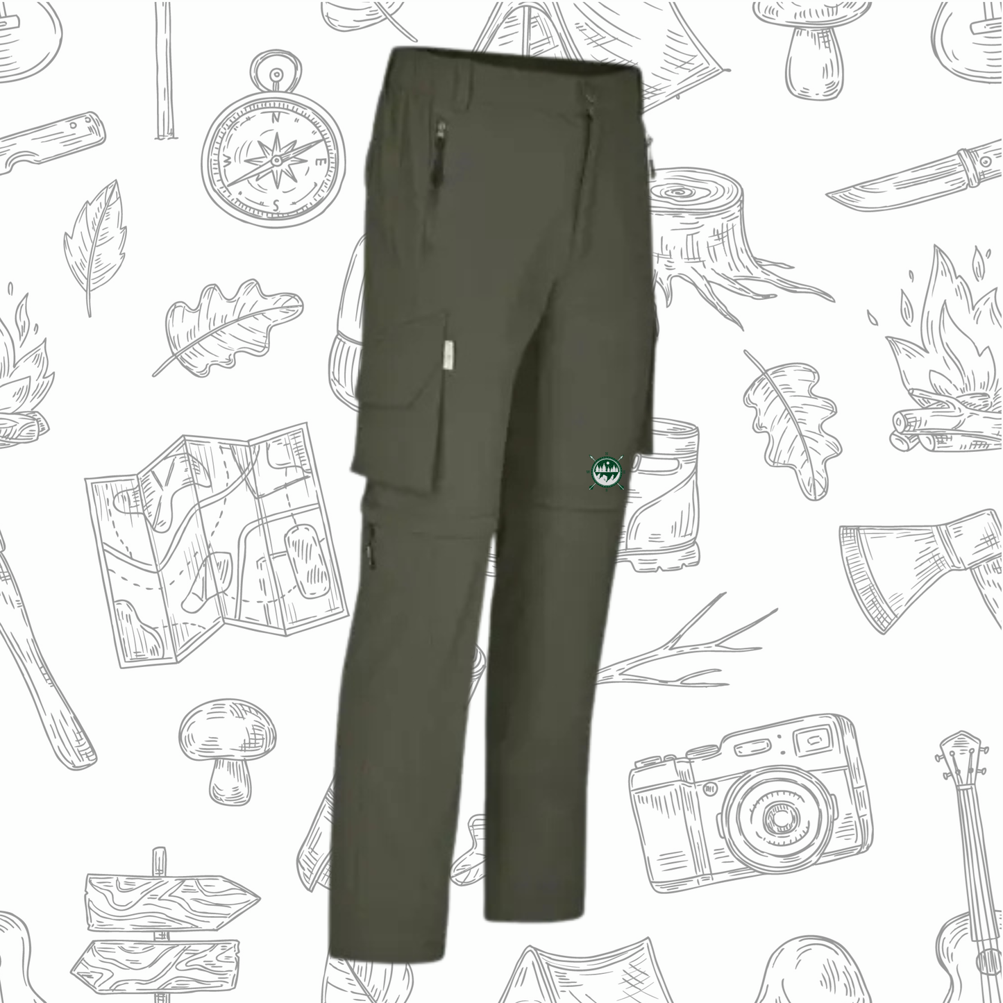 2-in-1 Ladies/Men Outeniqua Pants (A)