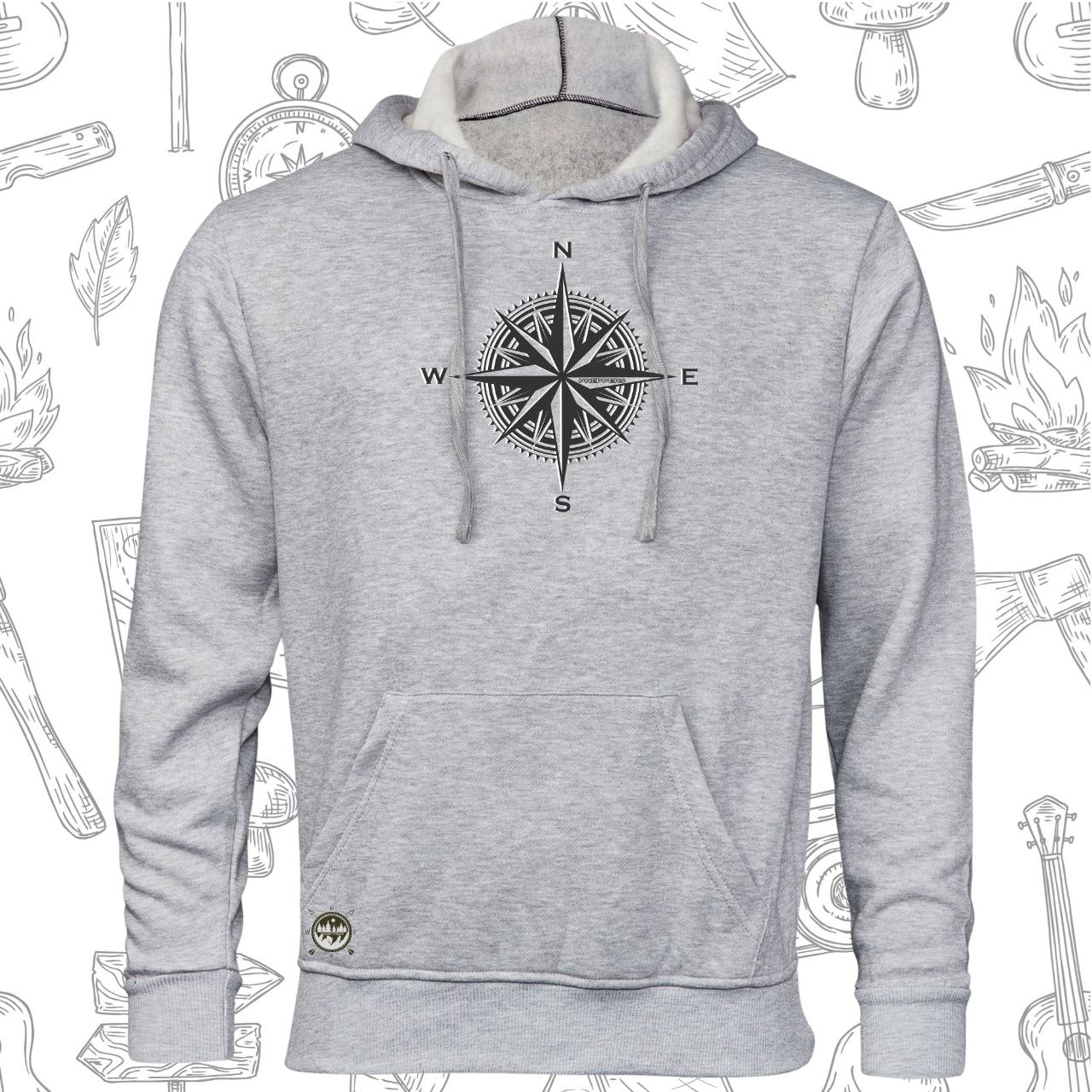Compass Essential Hoodies