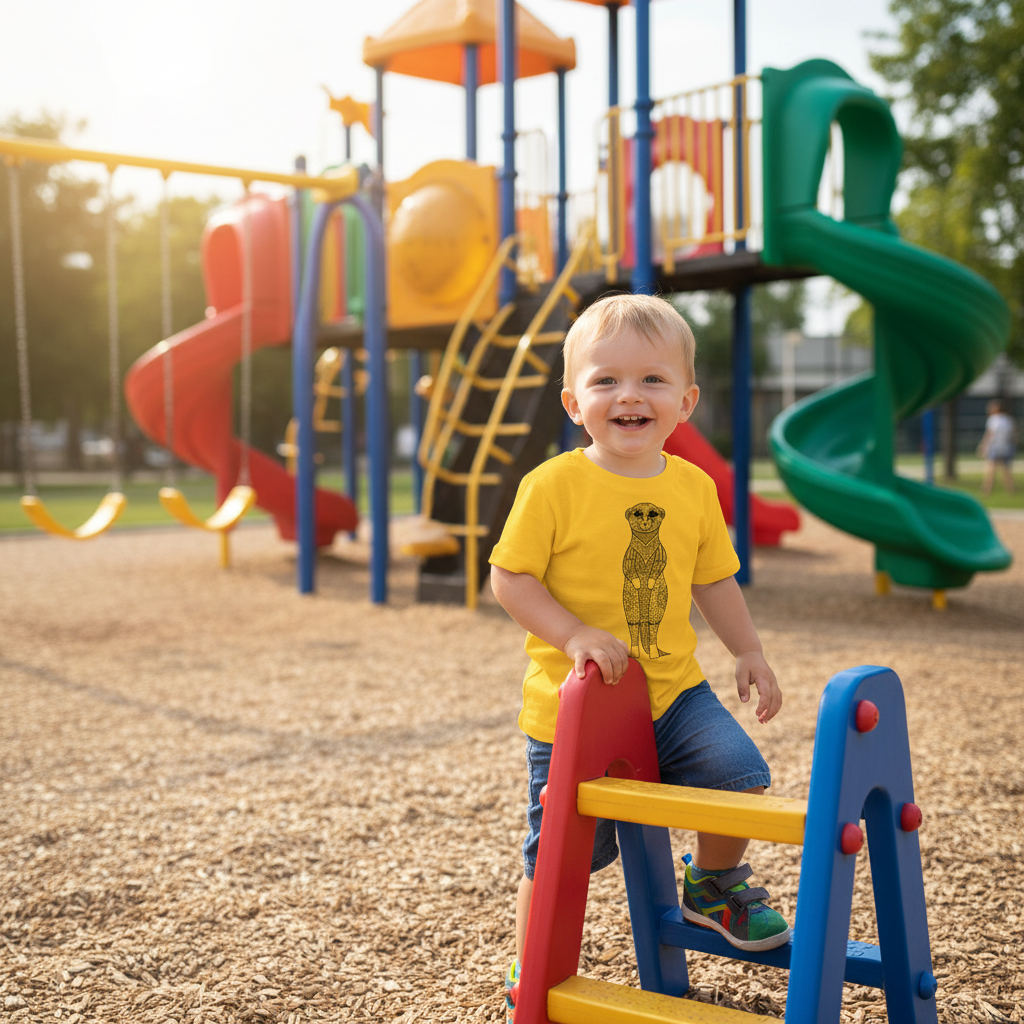 145g Crew Neck T-Shirt Kiddies(B)