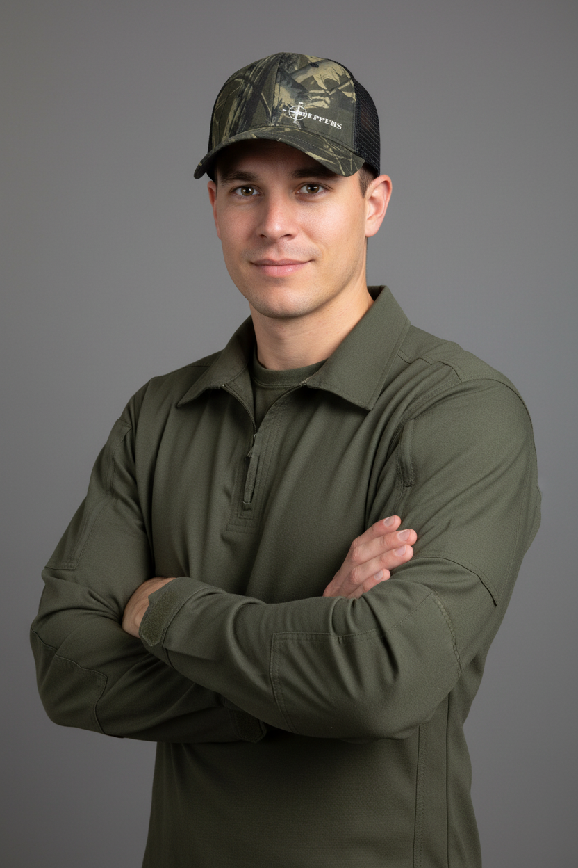 Trucker Camo Cap (c)