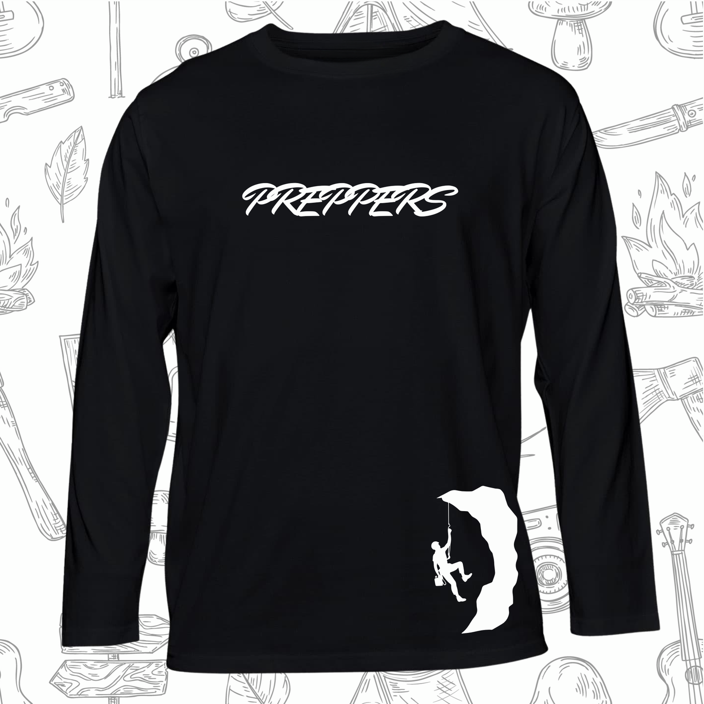 145g Long Sleeve Preppers T-Shirt (B)