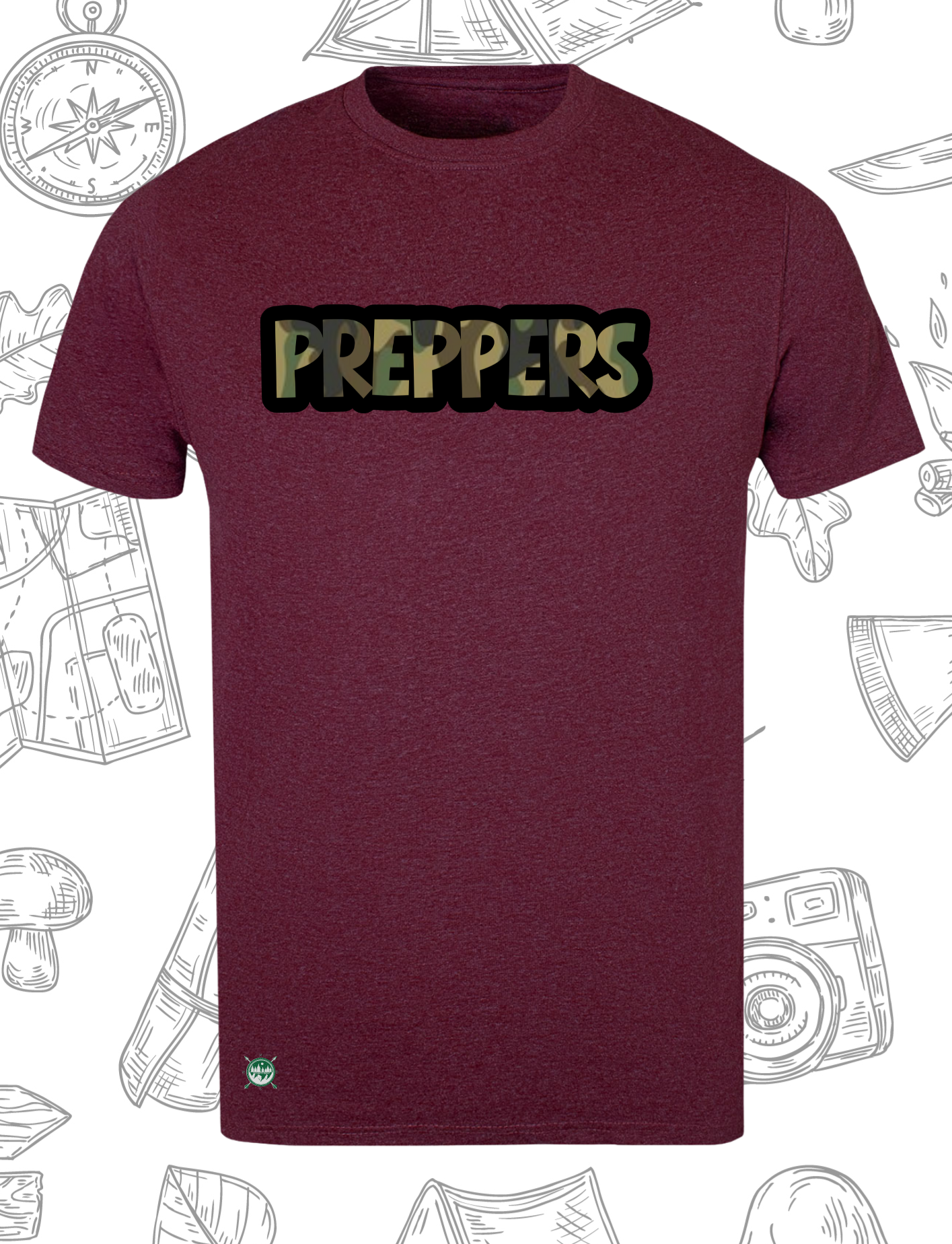 Preppers Camo name T-Shirt