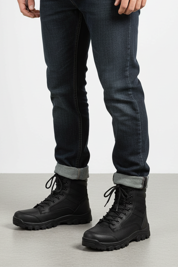 Boots - Leather Black